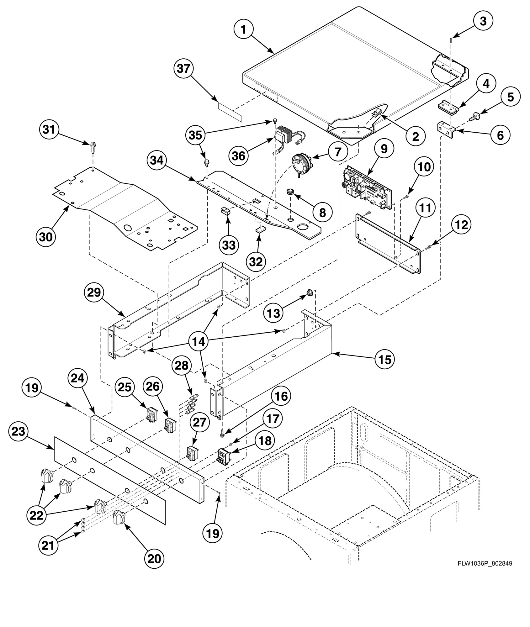 Control Cabinet and Controls