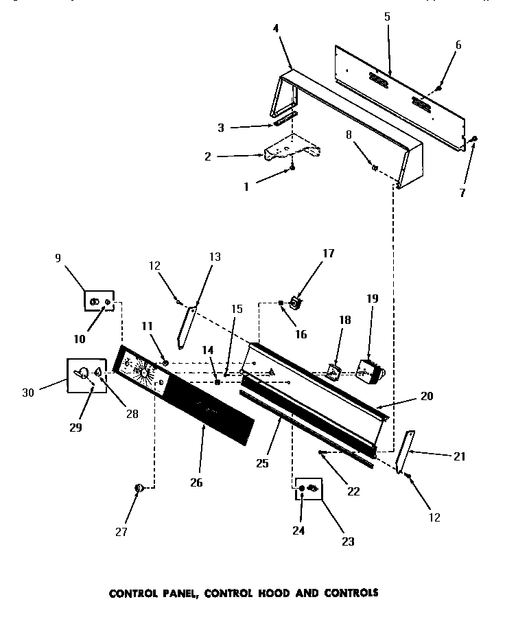 07 - CONTROL PANEL, CONTROL HOOD & CONTROLS