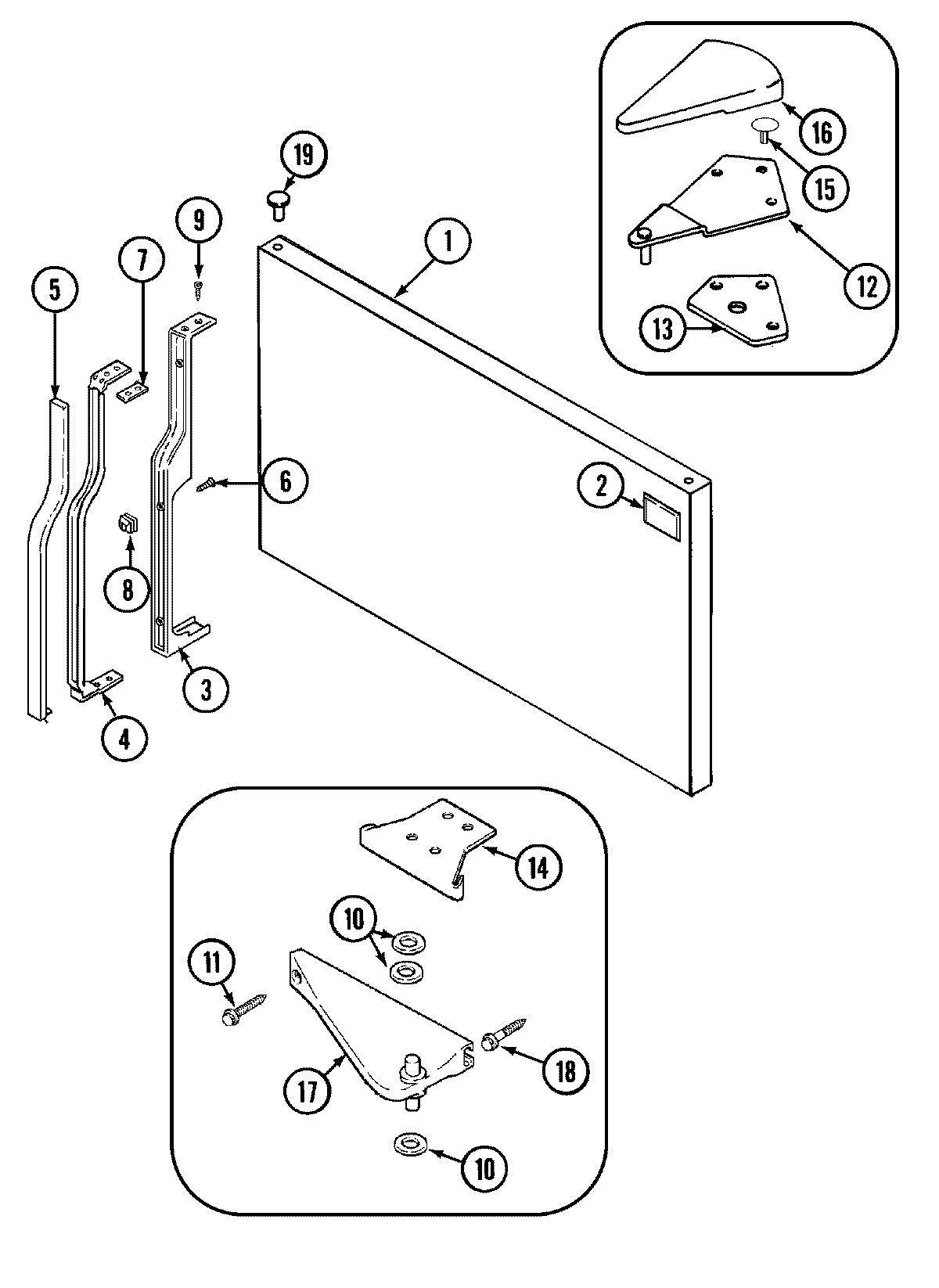 05 - FREEZER OUTER DOOR