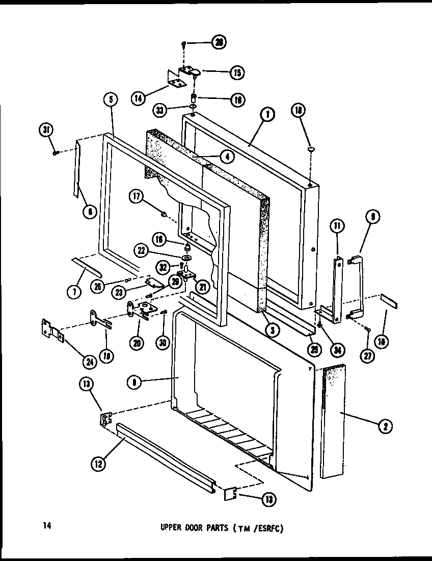 05 - UPPER DOOR PARTS