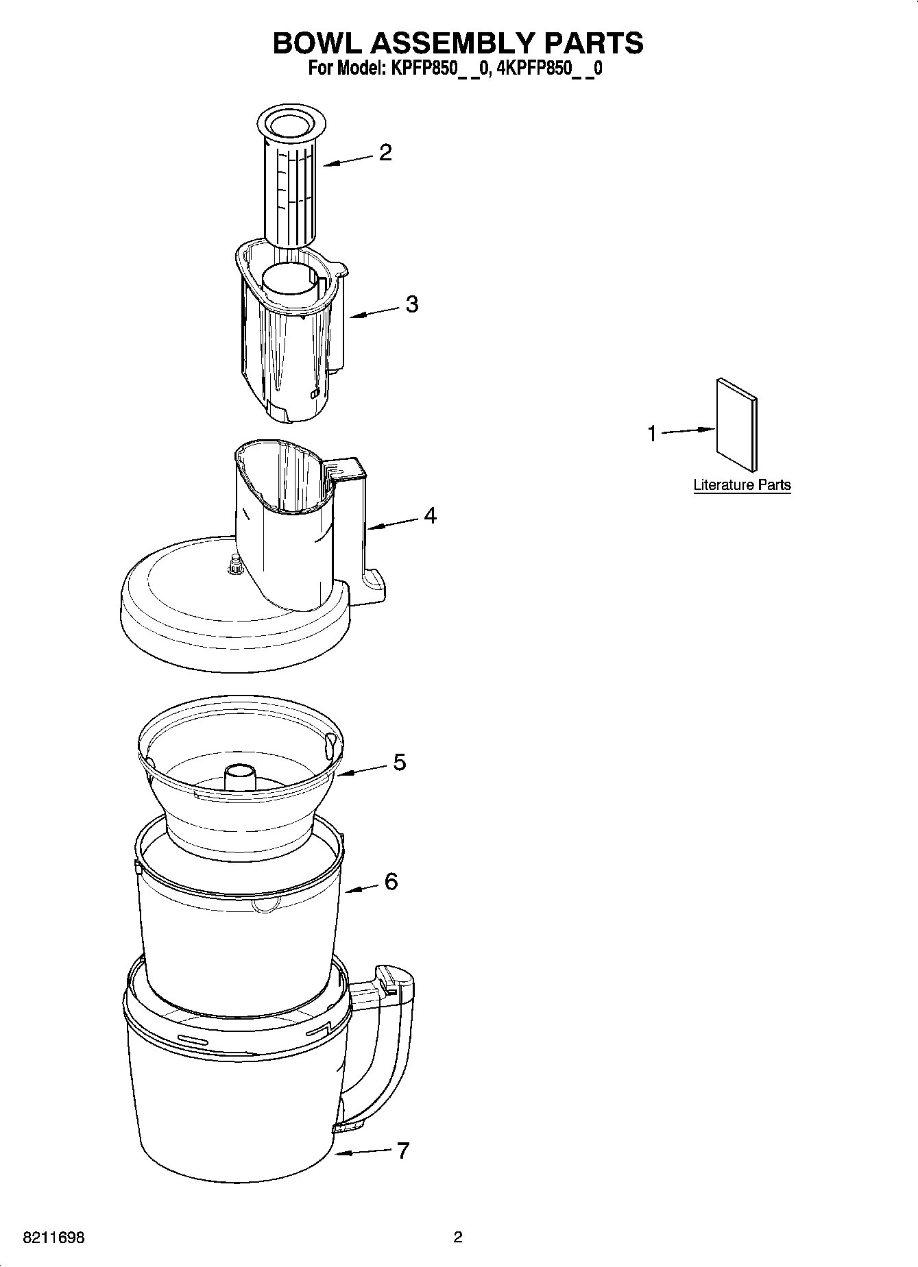 01 - BOWL ASSEMBLY PARTS