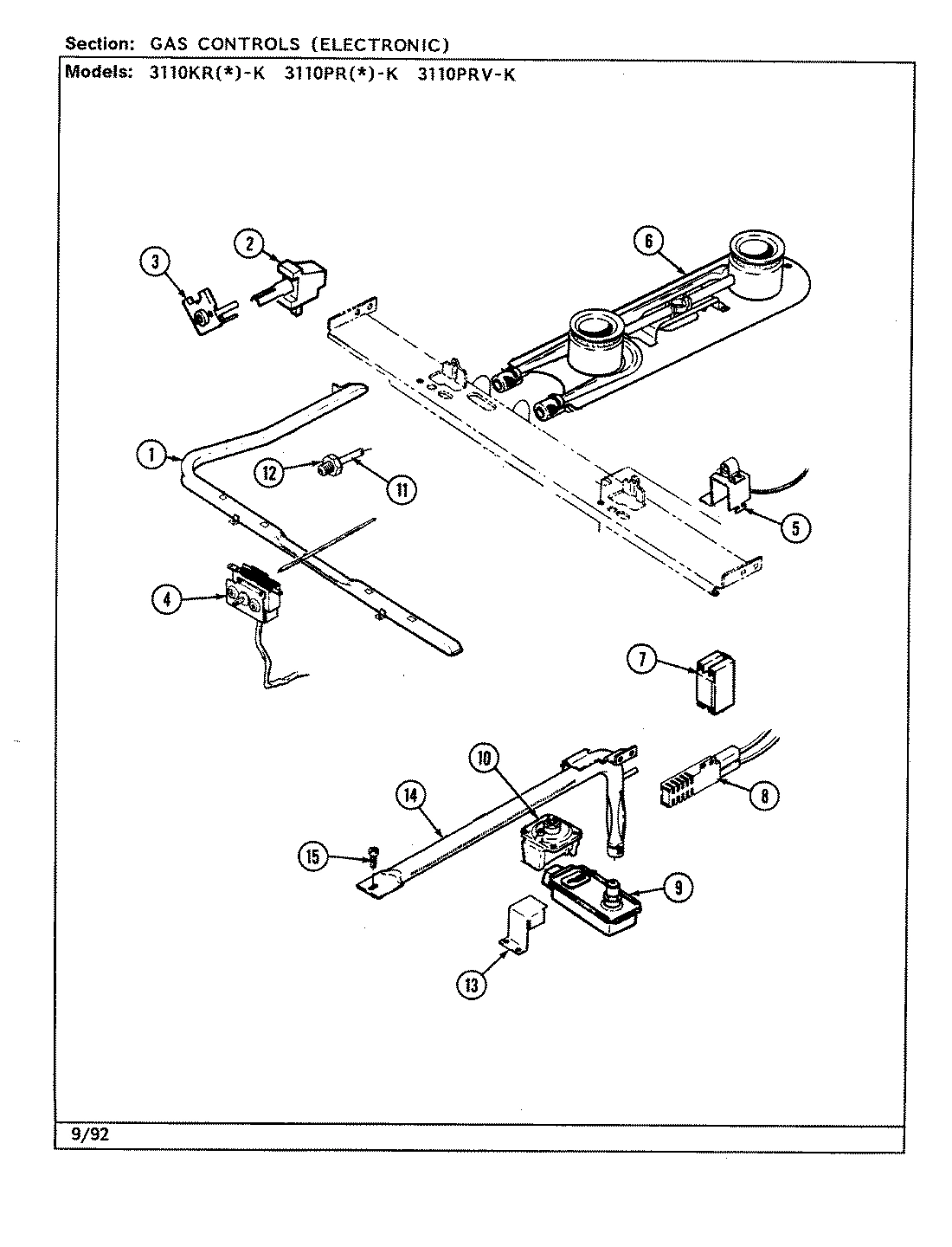 03 - GAS CONTROLS (ELECTRONIC)