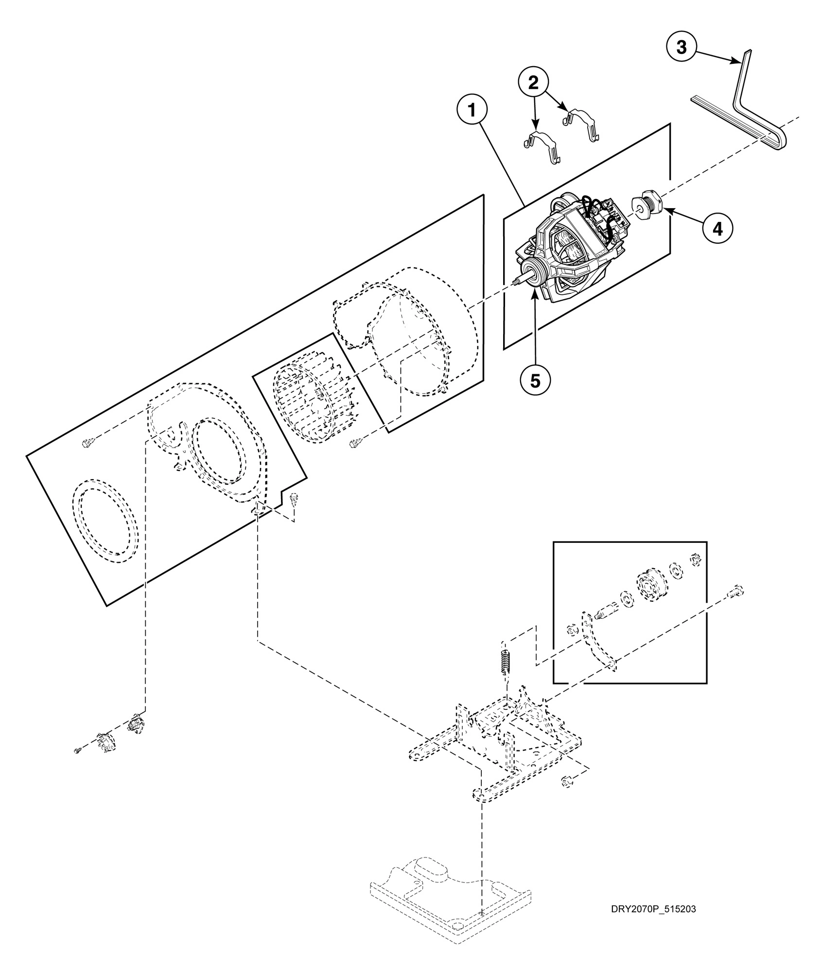 Motor and Belt