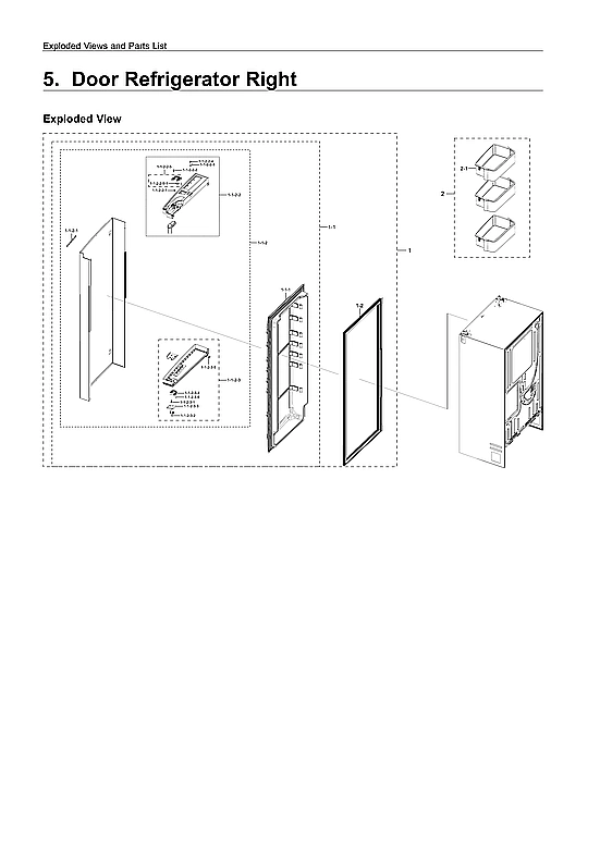Right Refrigerator Door
