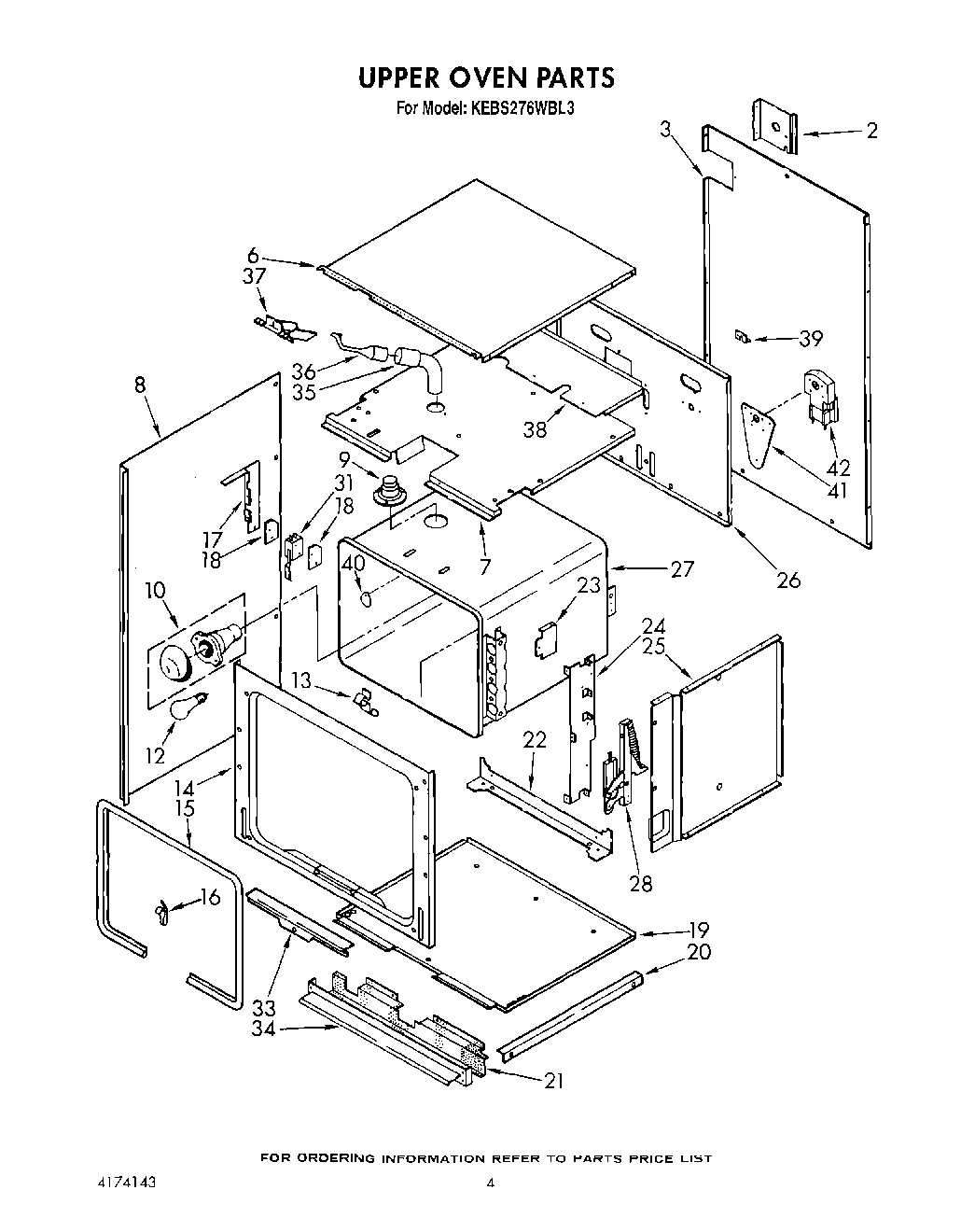03 - UPPER OVEN, OPTIONAL