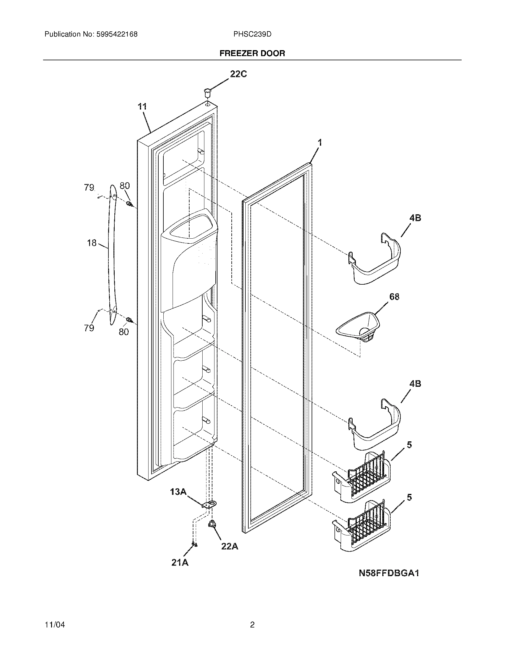 03 - FREEZER DOOR