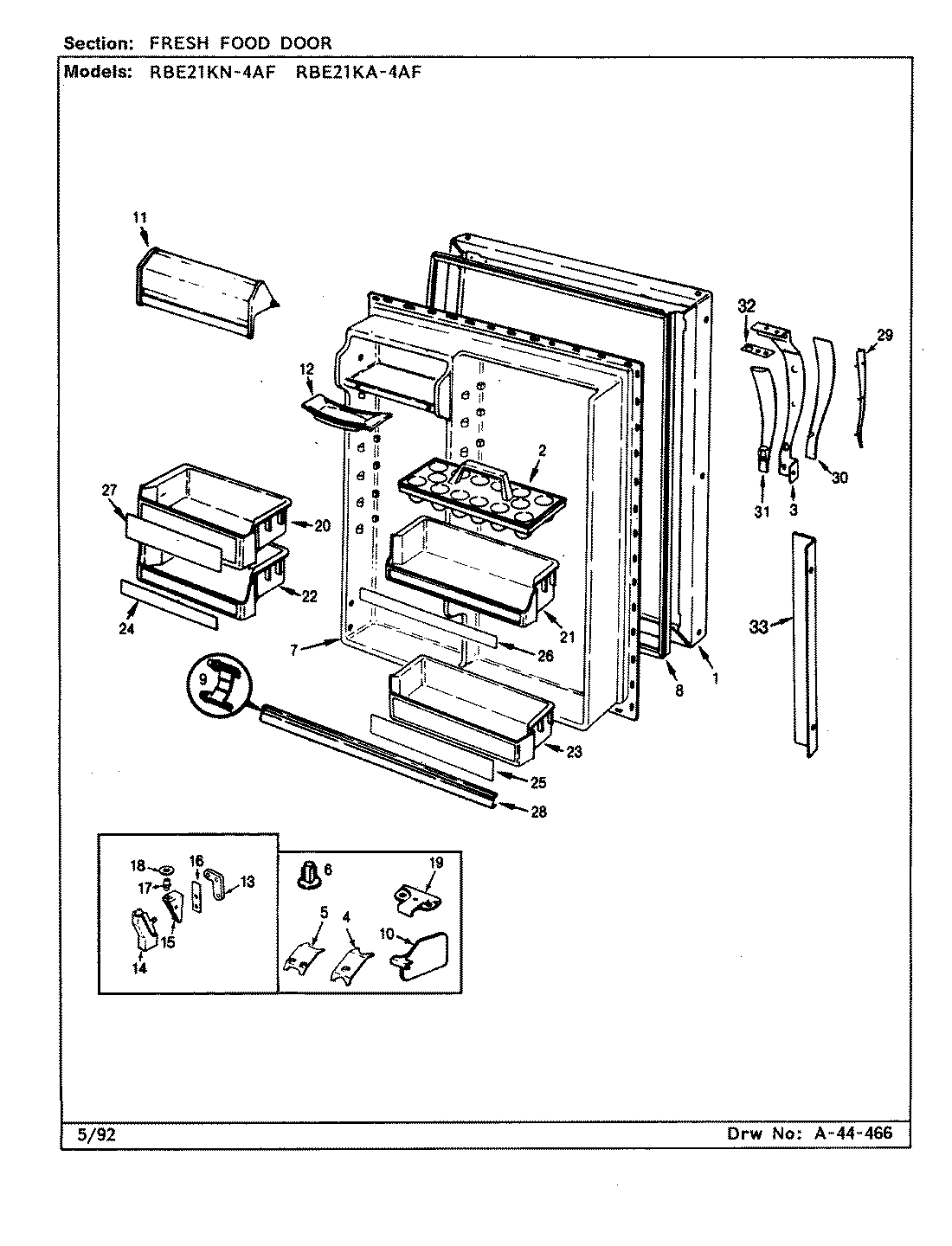 05 - FRESH FOOD DOOR