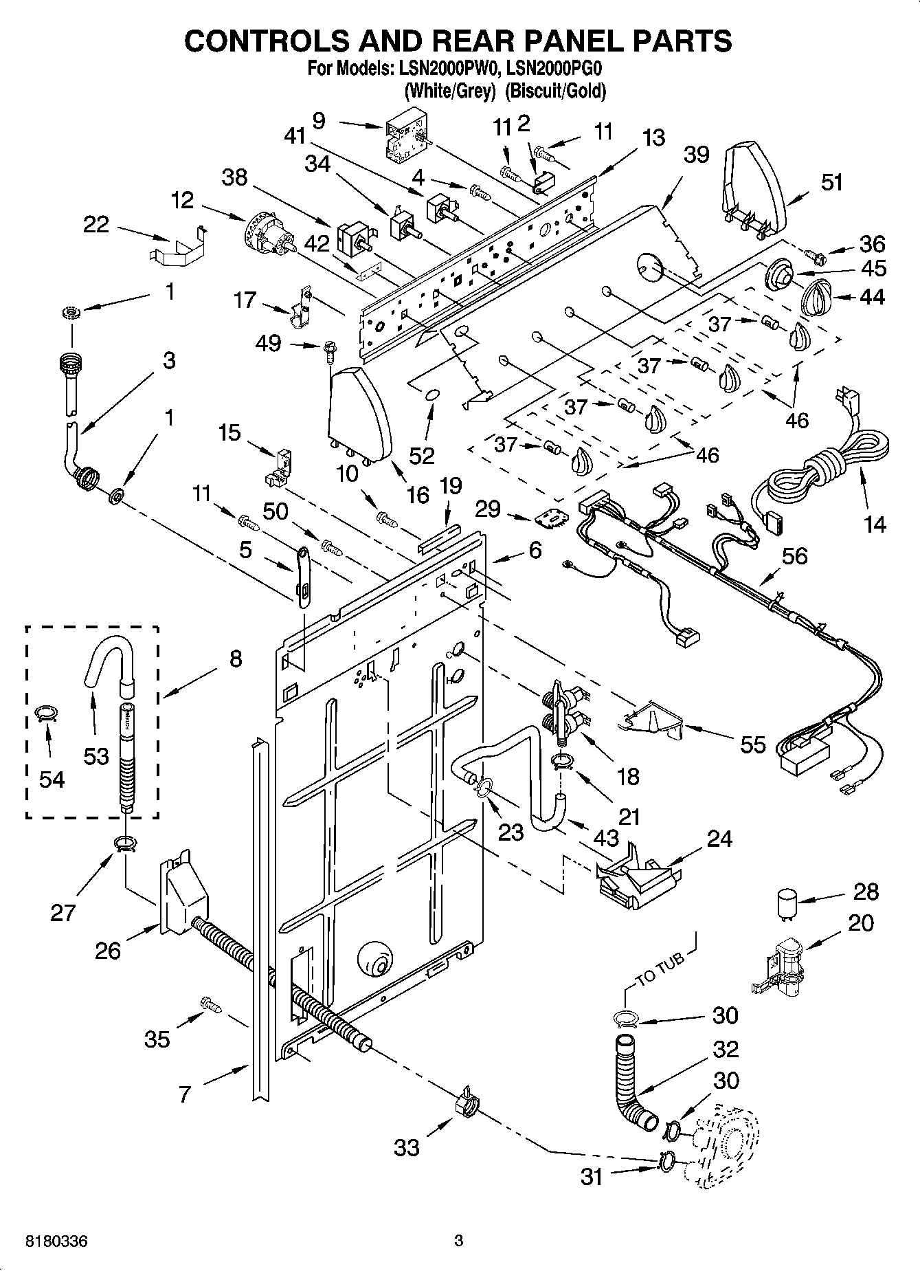 02 - CONTROLS AND REAR PANEL PARTS