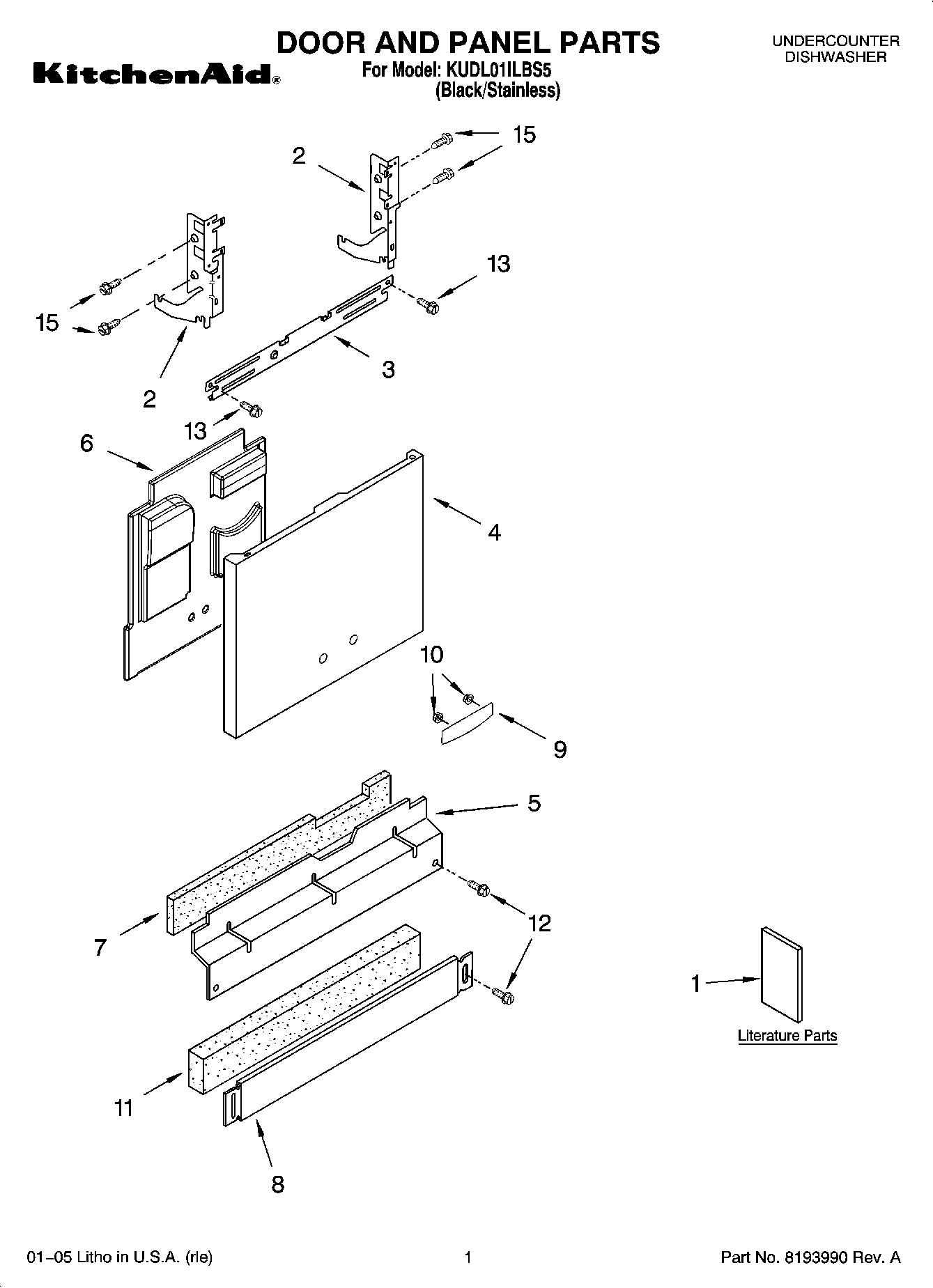 01 - DOOR AND PANEL PARTS