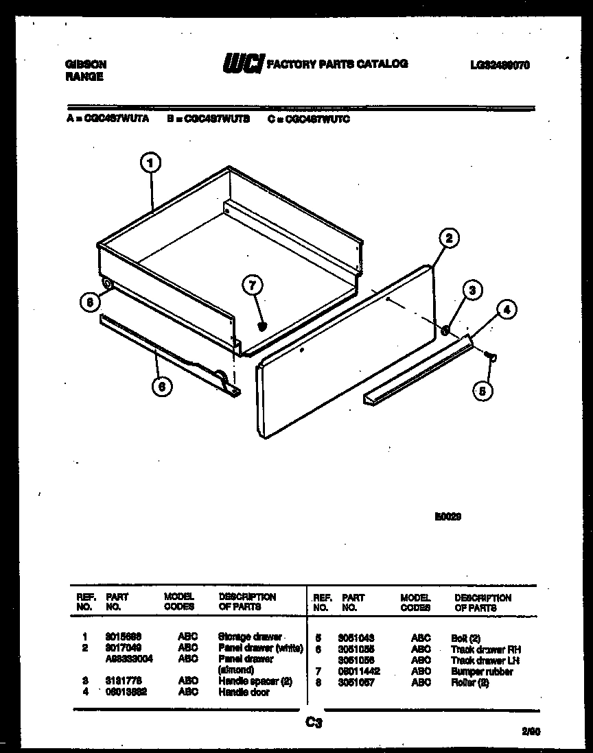 03 - DRAWER PARTS