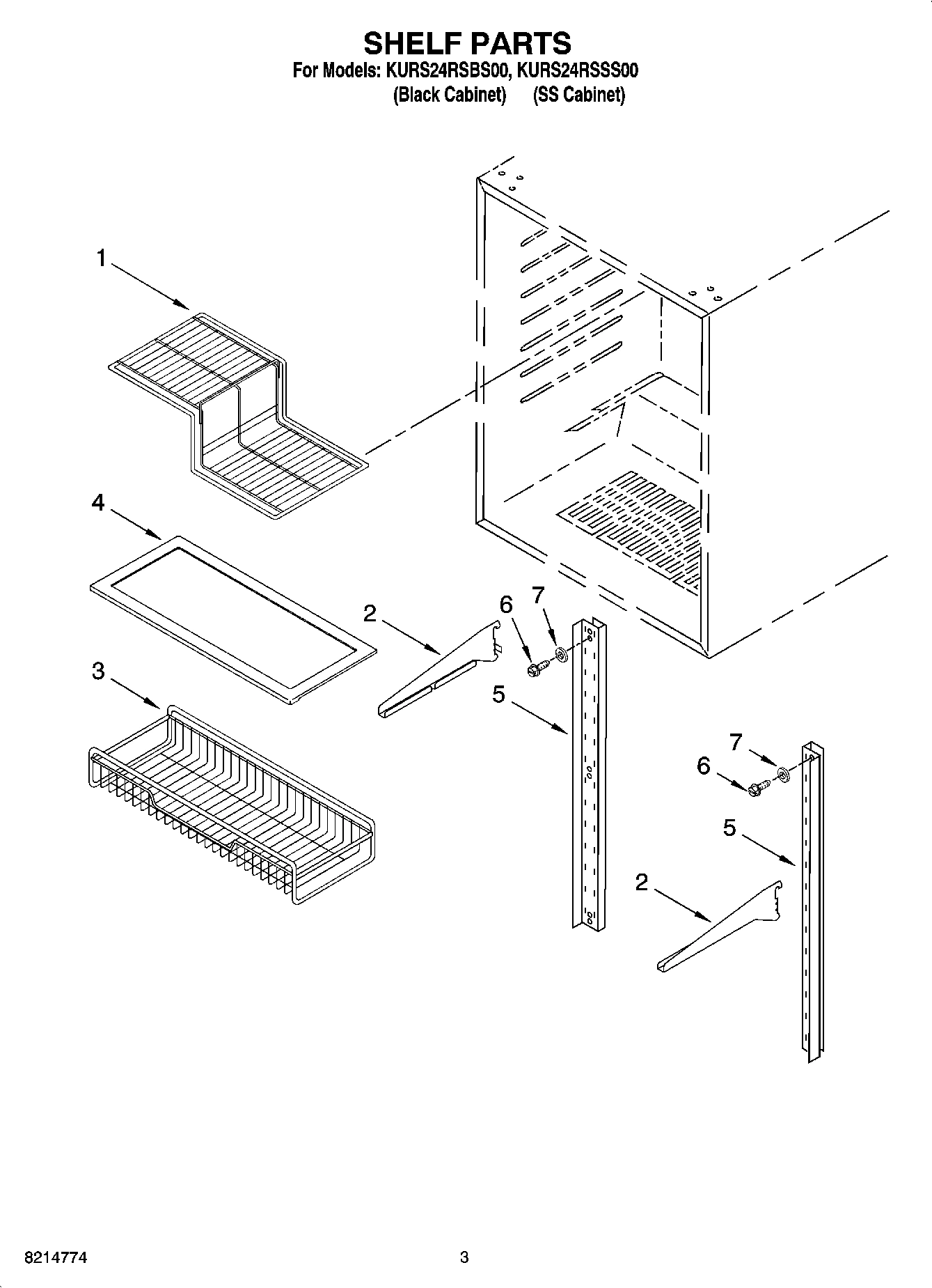 02 - SHELF PARTS