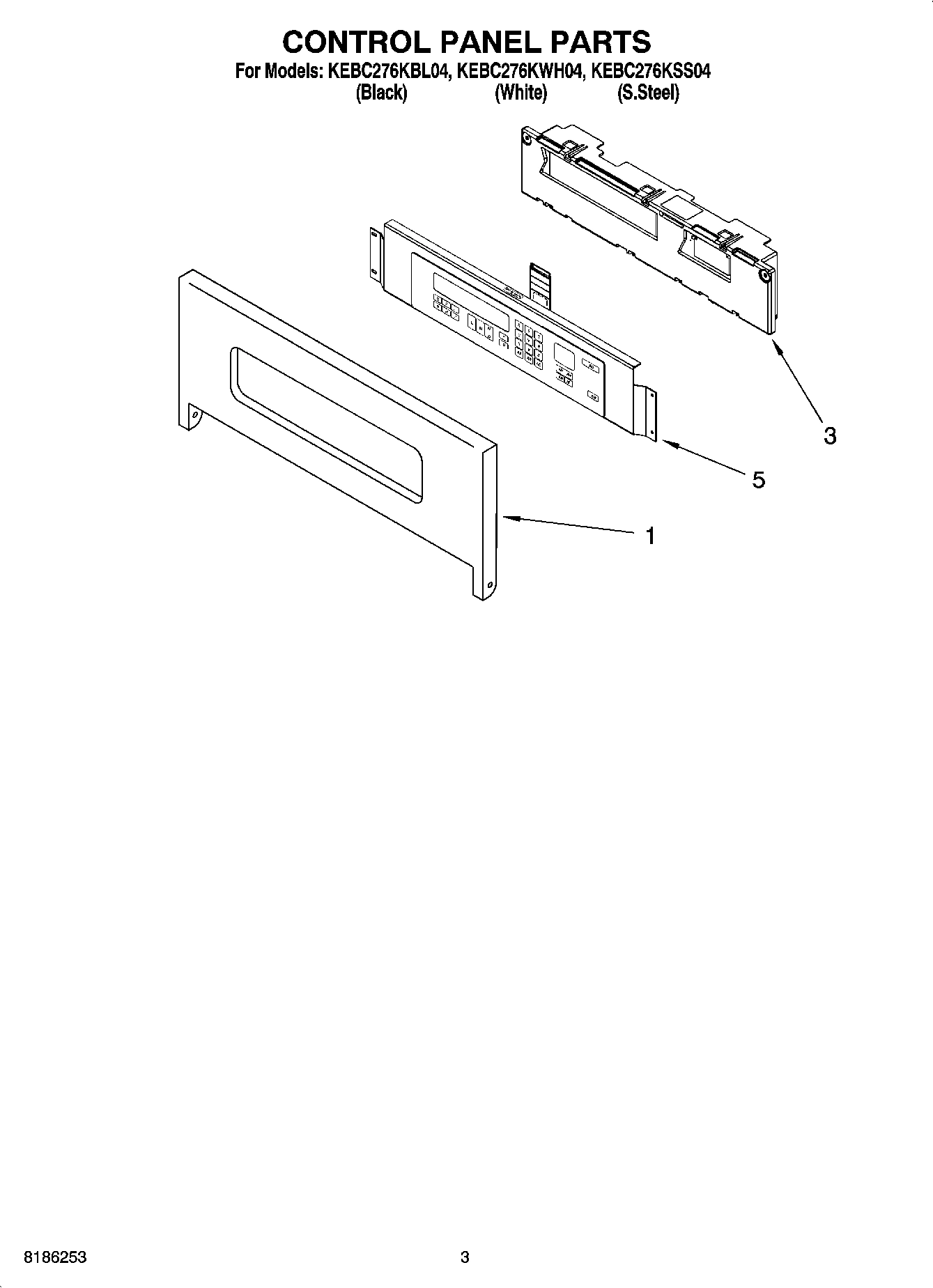 02 - CONTROL PANEL PARTS