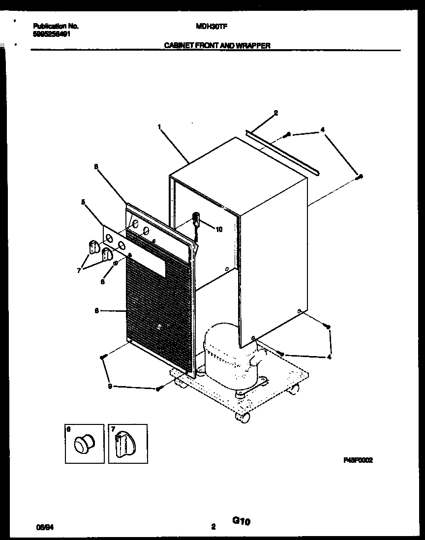 02 - CABINET FRONT AND WRAPPER
