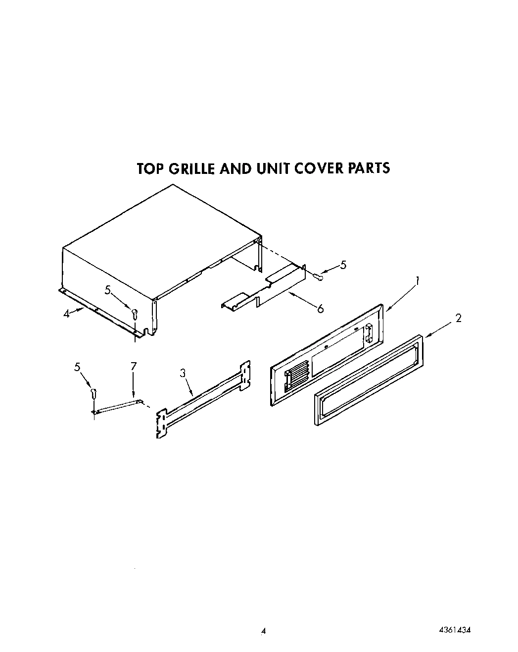 03 - TOP GRILLE AND UNIT COVER