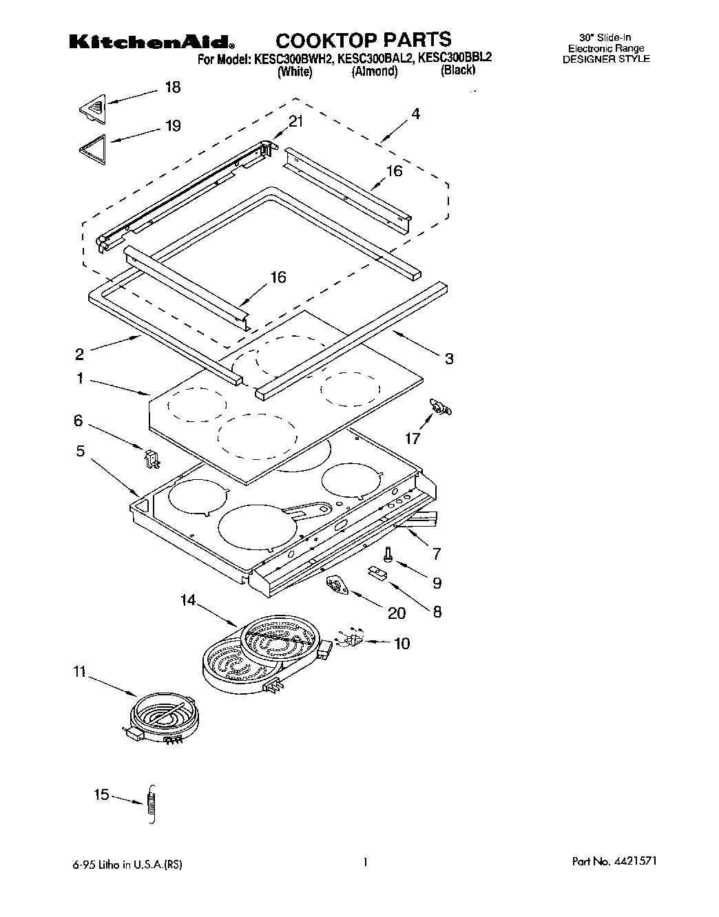 01 - COOKTOP, LITERATURE