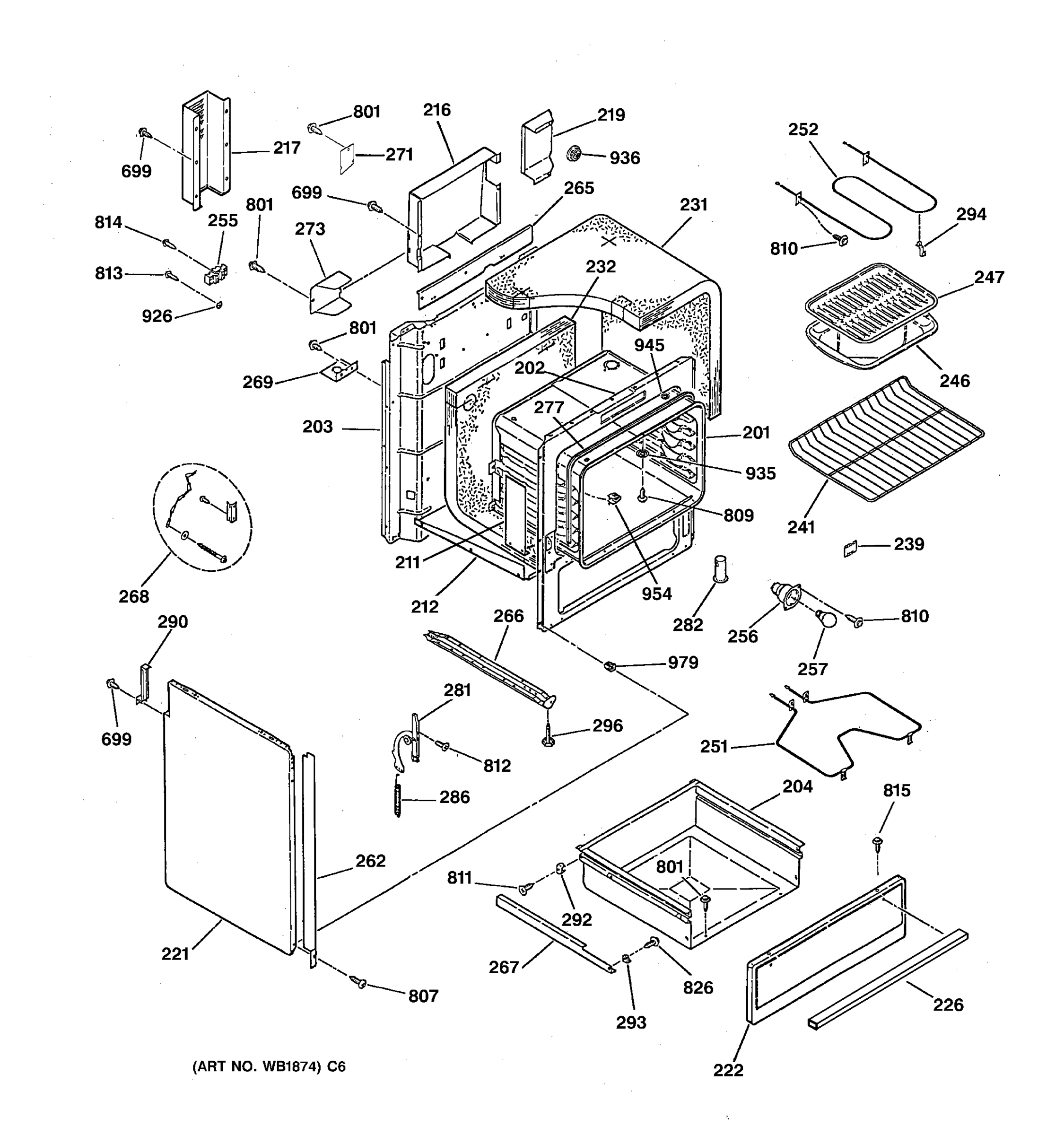 BODY & DRAWER PARTS