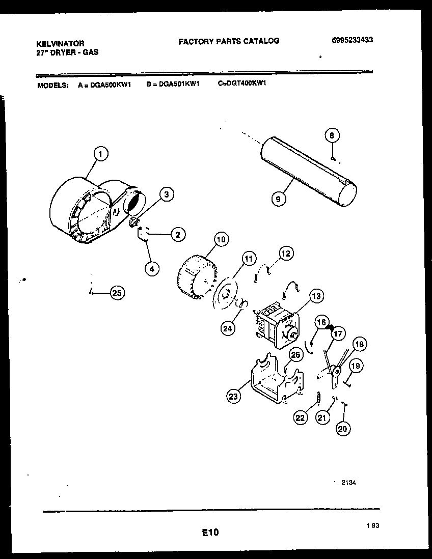 05 - MOTOR AND BLOWER PARTS