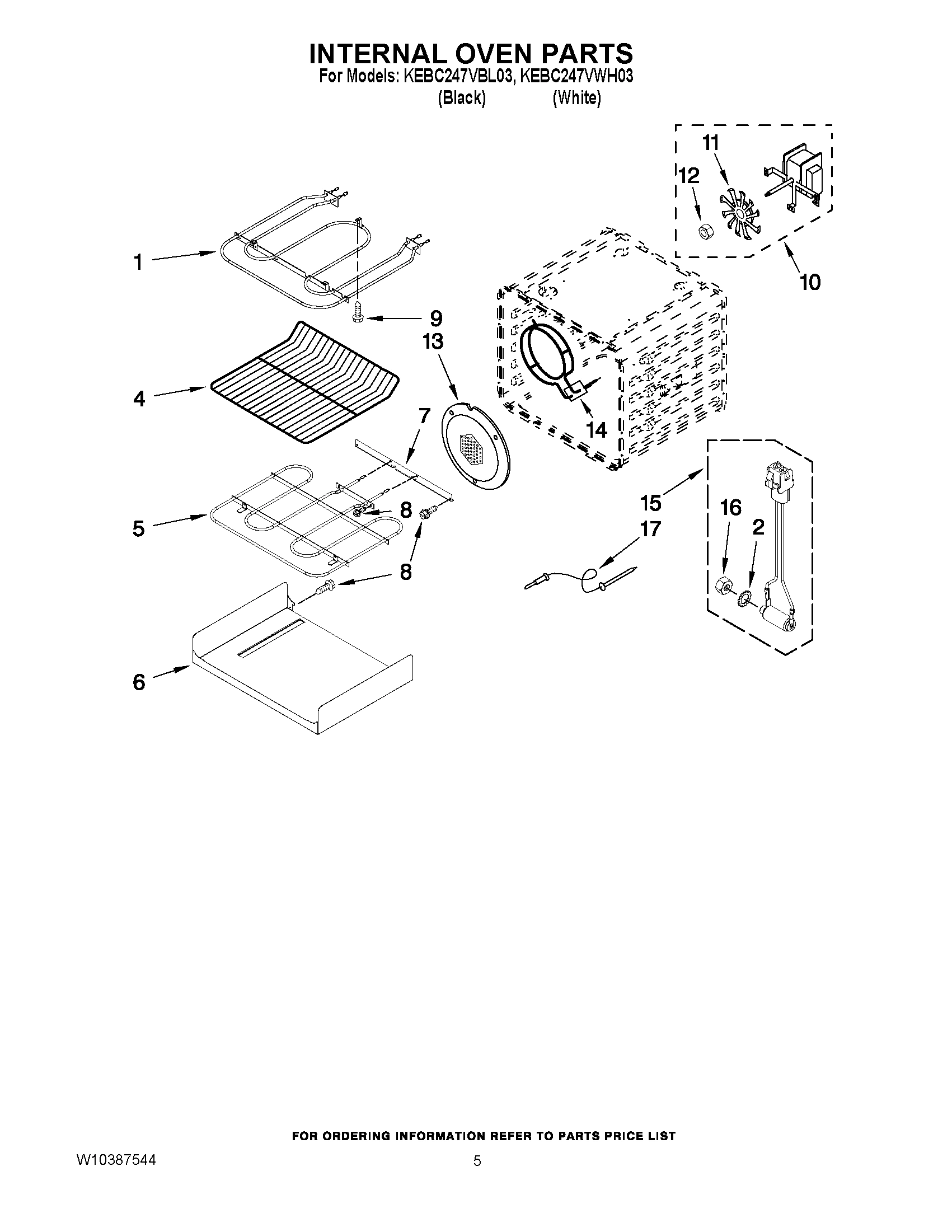 04 - INTERNAL OVEN PARTS
