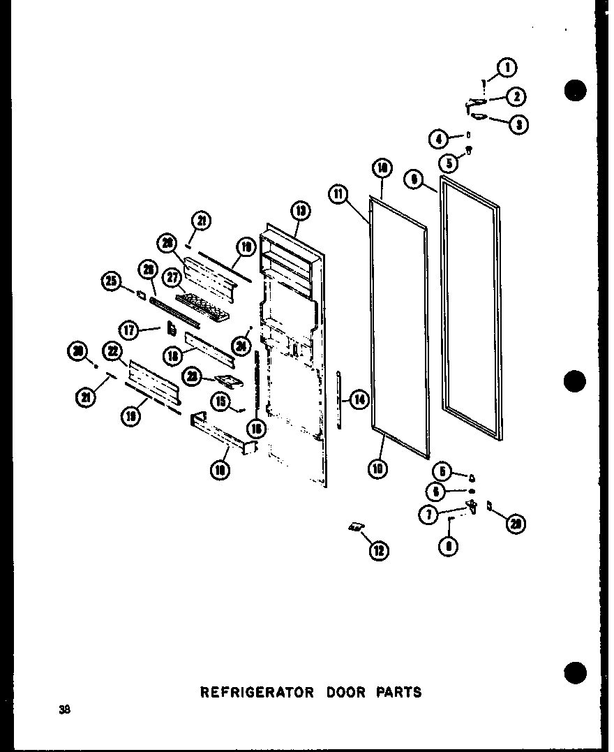 13 - REF DOOR PARTS