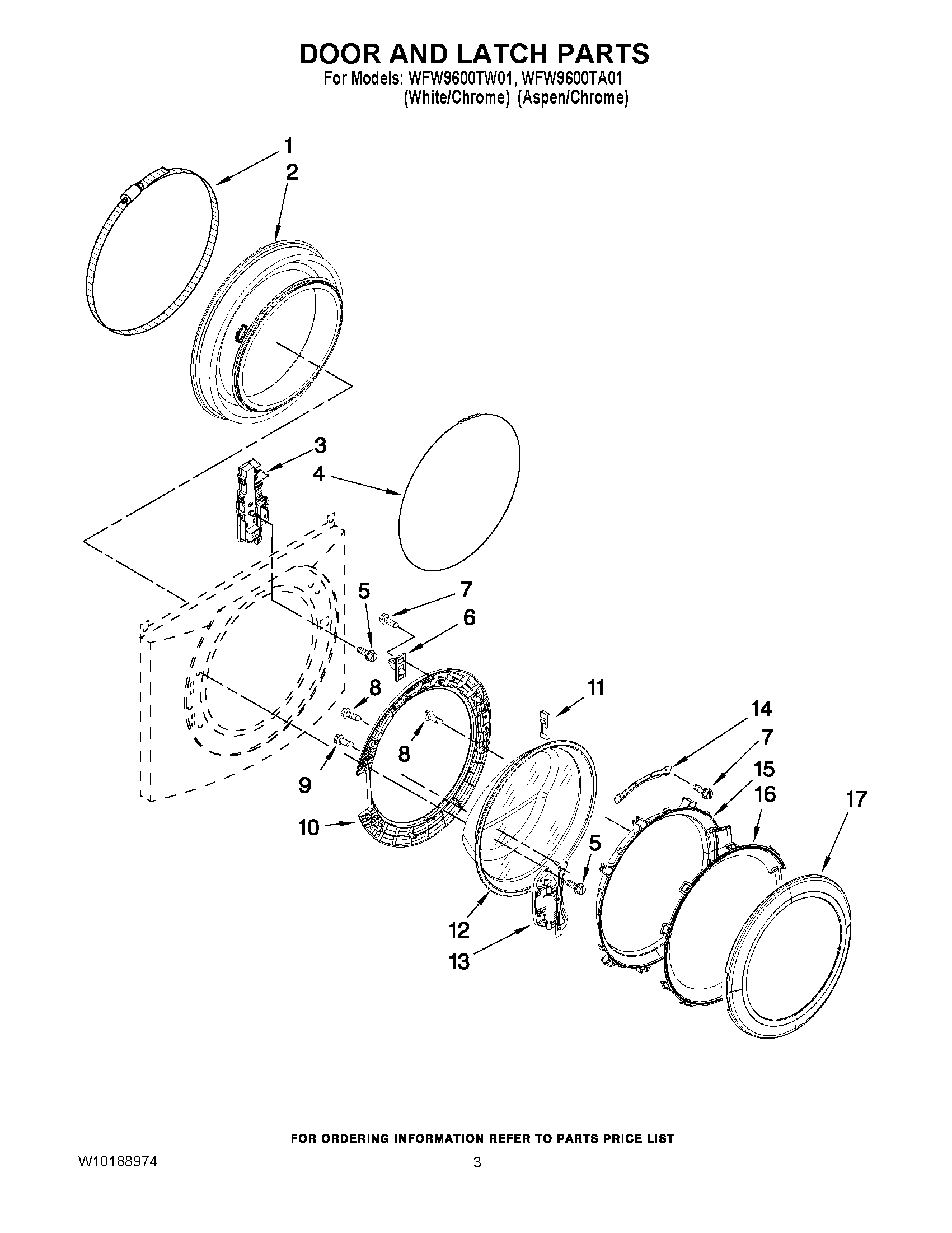 02 - DOOR AND LATCH PARTS
