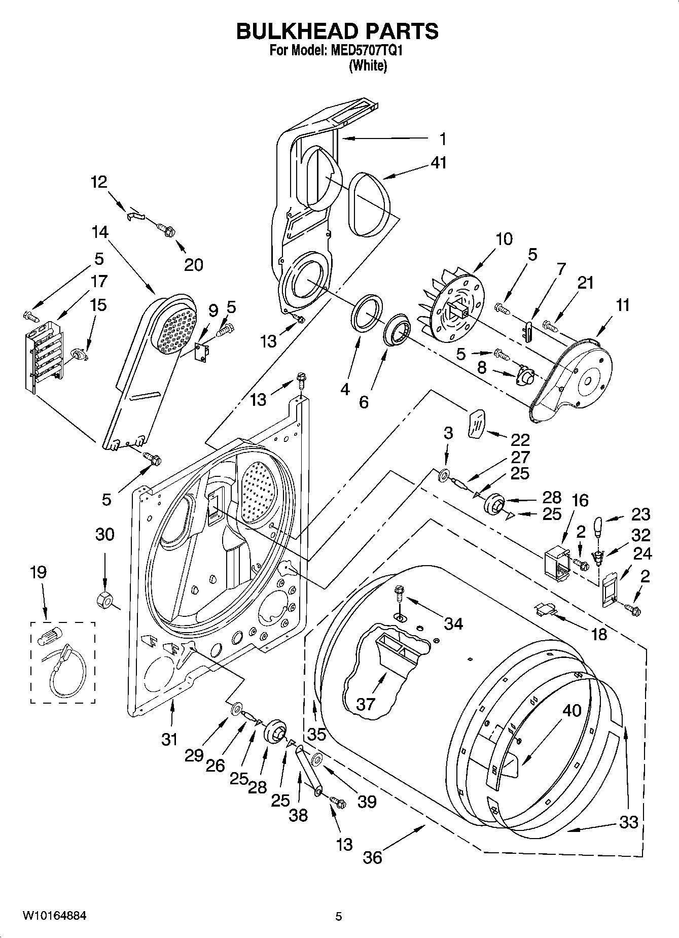 03 - BULKHEAD PARTS, OPTIONAL PARTS (NOT INCLUDED)