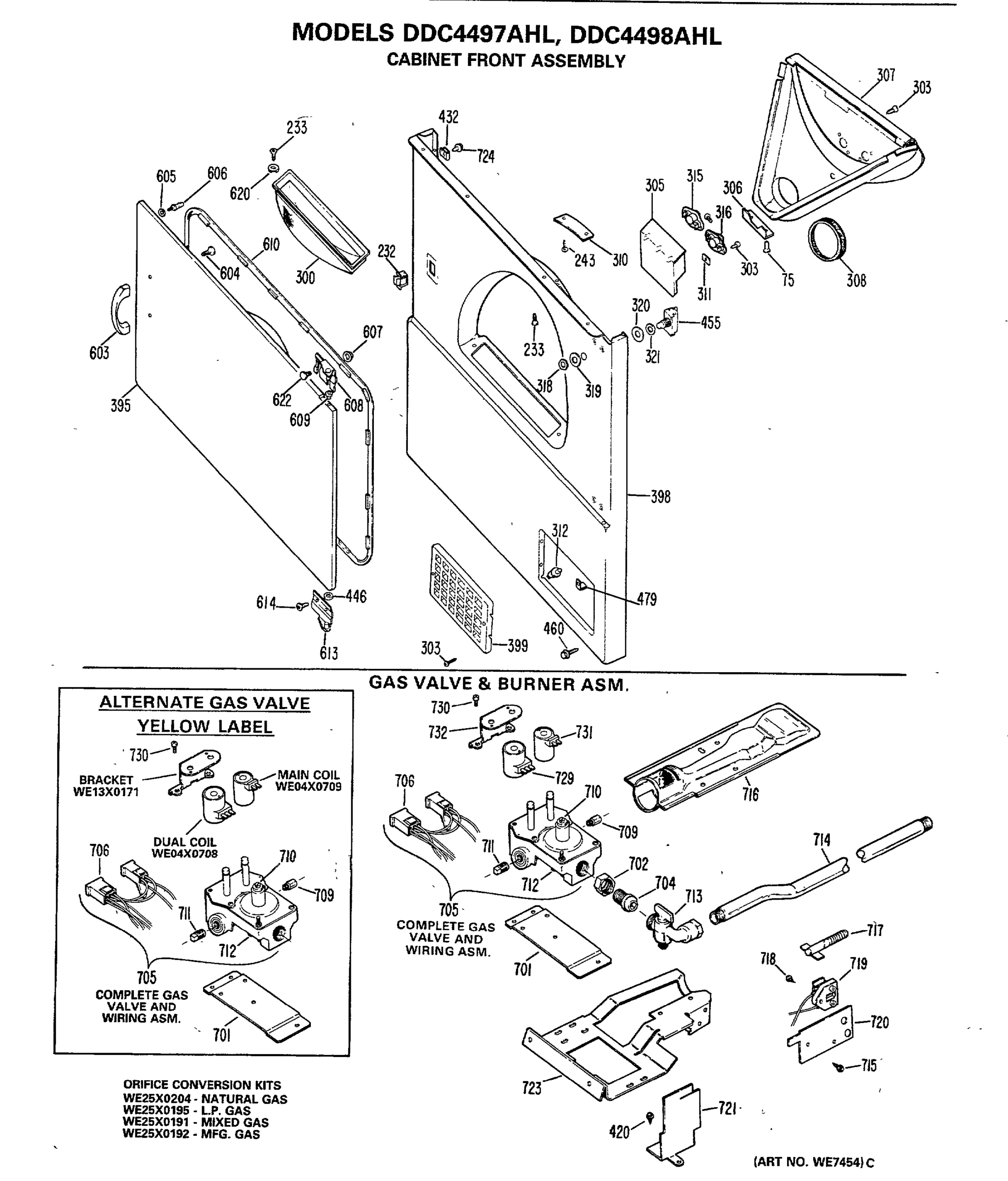 CABINET FRONT ASSEMBLY