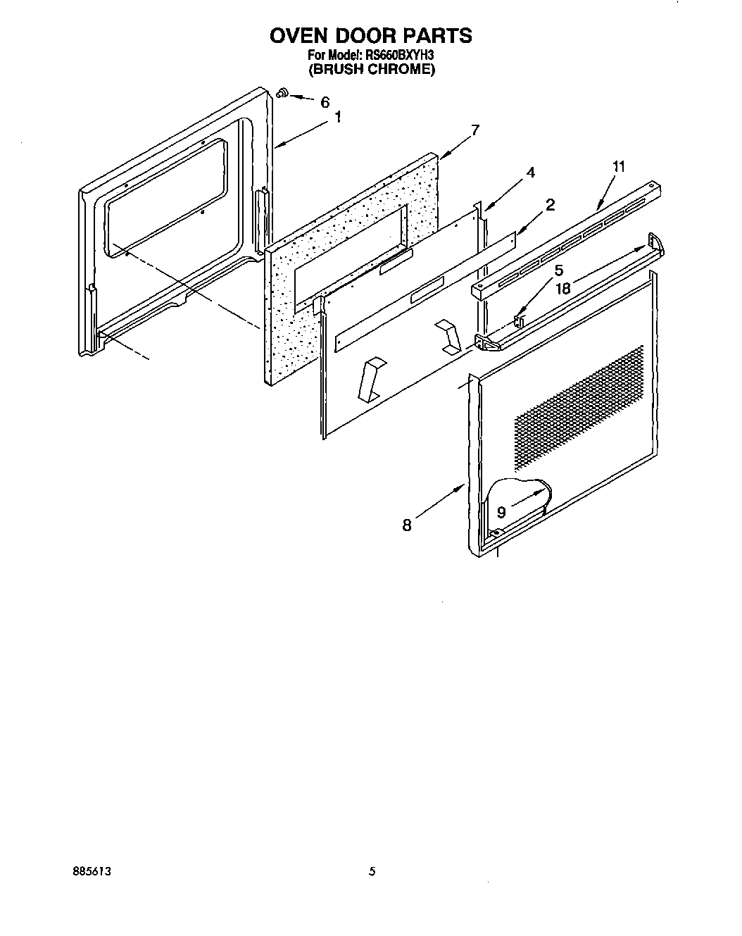 03 - OVEN DOOR