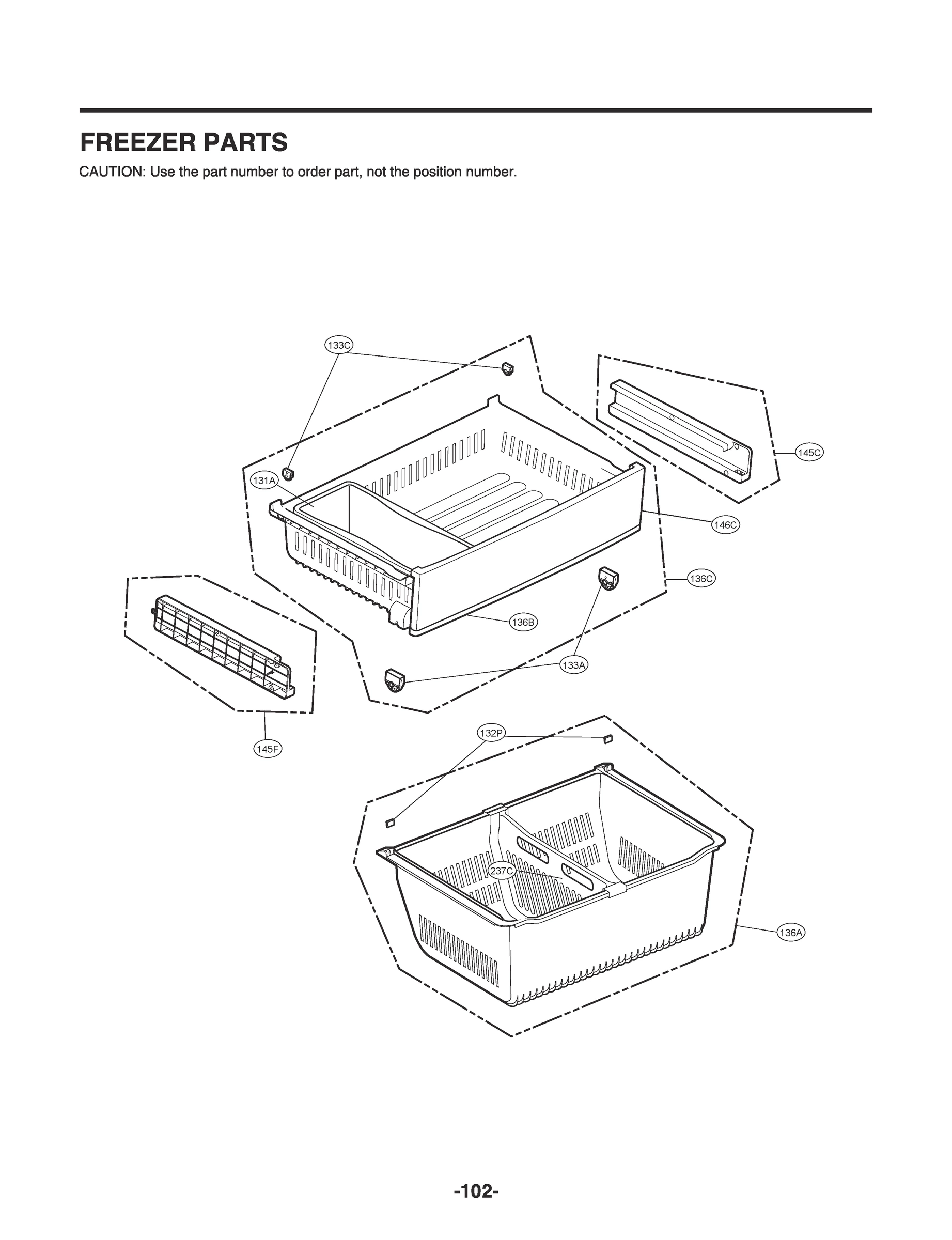 FREEZER PARTS