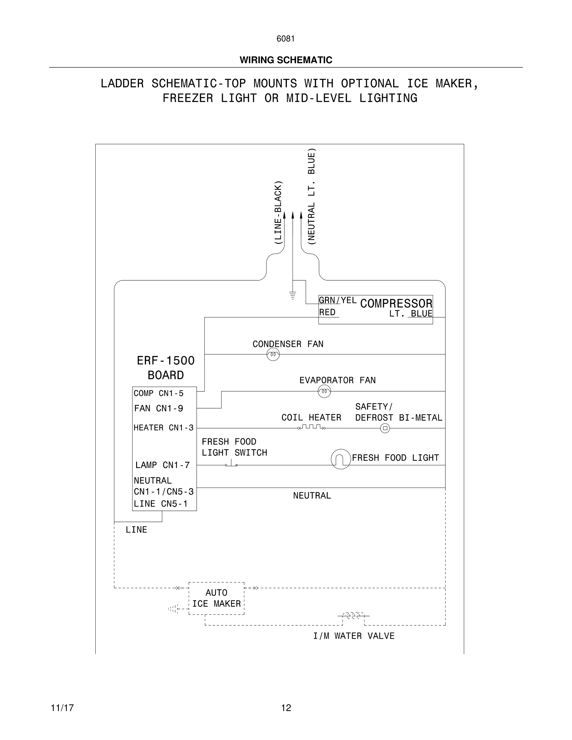 12 - WIRING SCHEMATIC