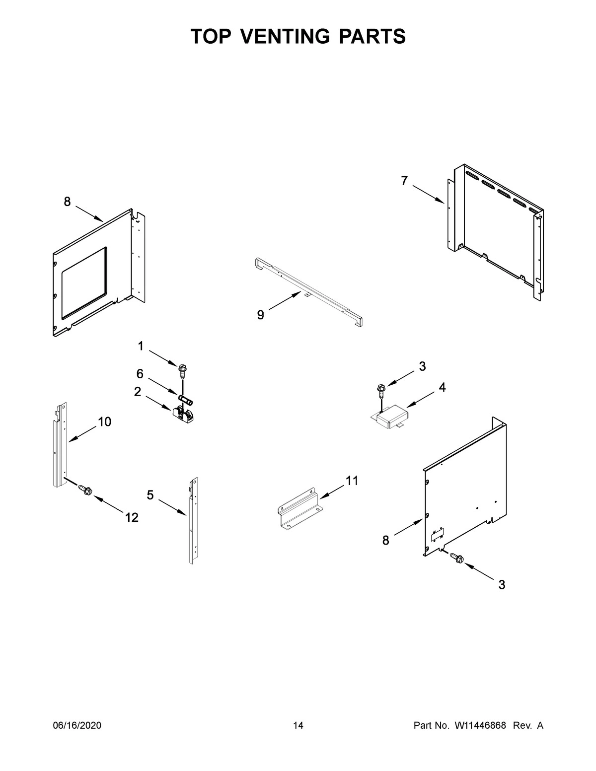 08 - TOP VENTING PARTS