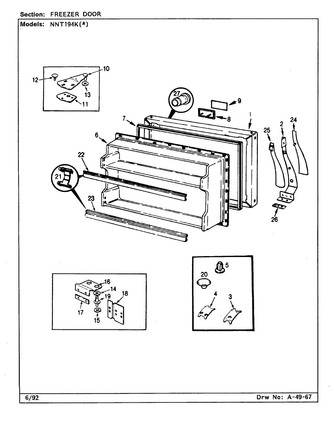 02 - FREEZER DOOR