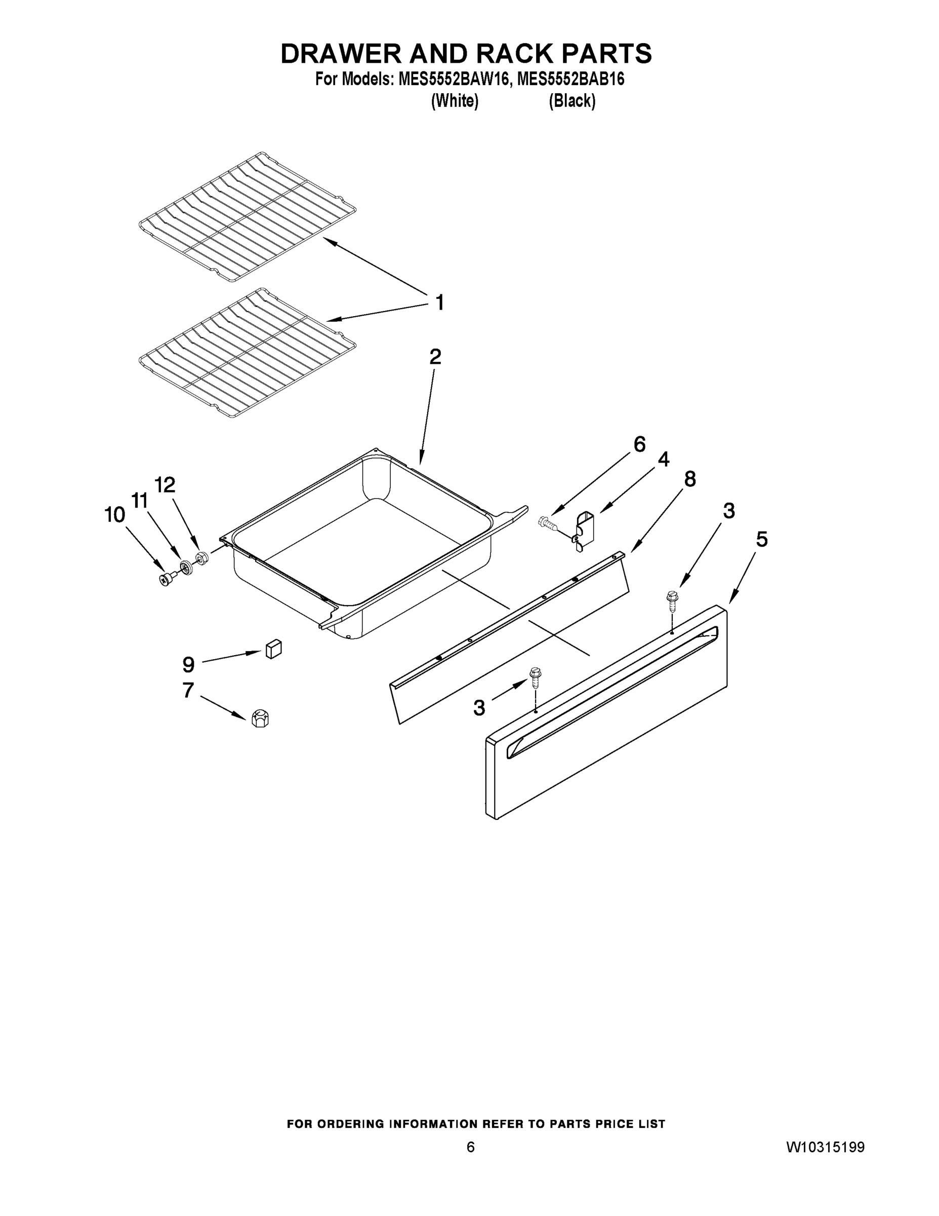 05 - DRAWER AND RACK PARTS
