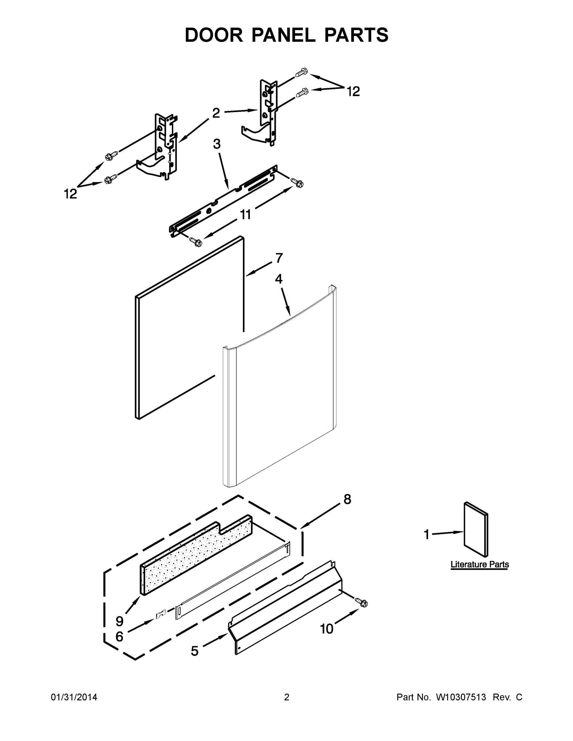 02 - DOOR PANEL PARTS