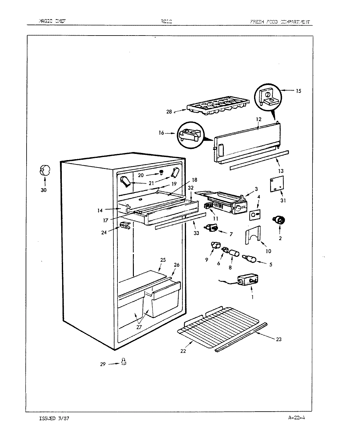 01 - FRESH FOOD COMPARTMENT