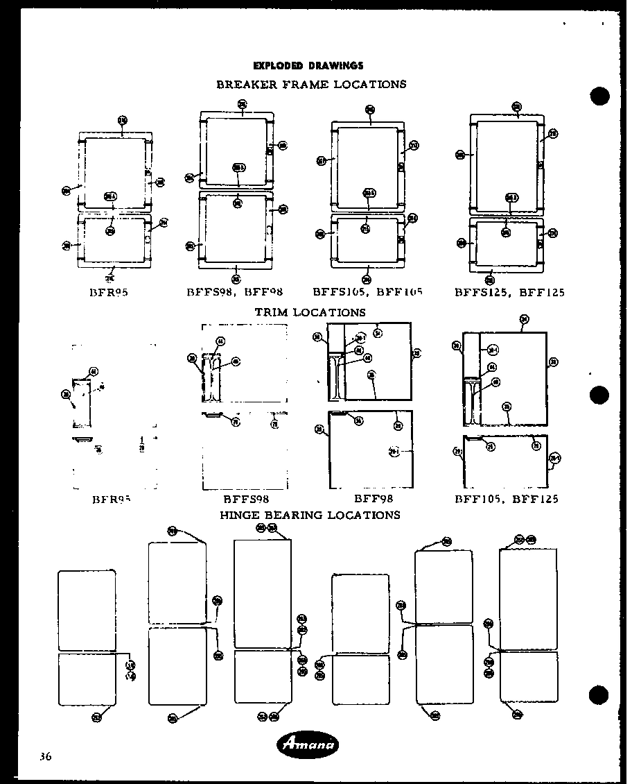01 - BREAKER FRAME LOCATIONS