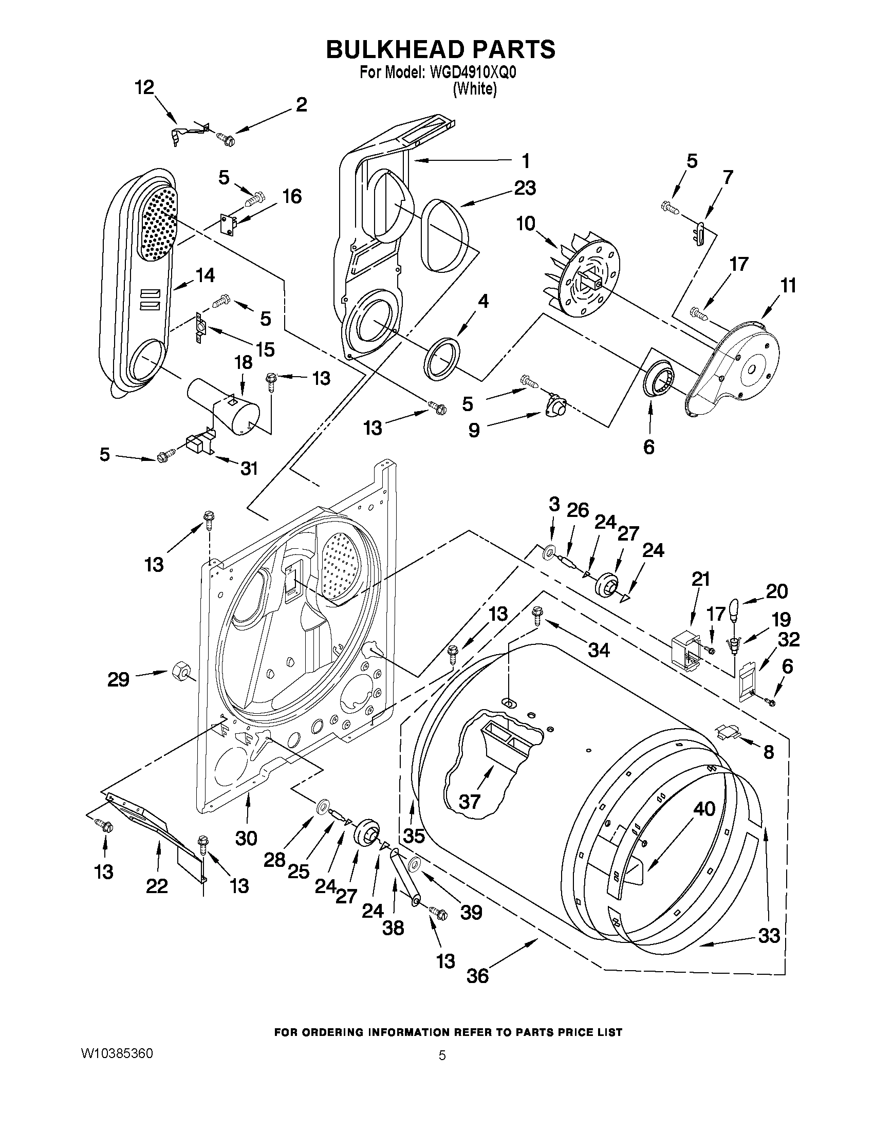 03 - BULKHEAD PARTS