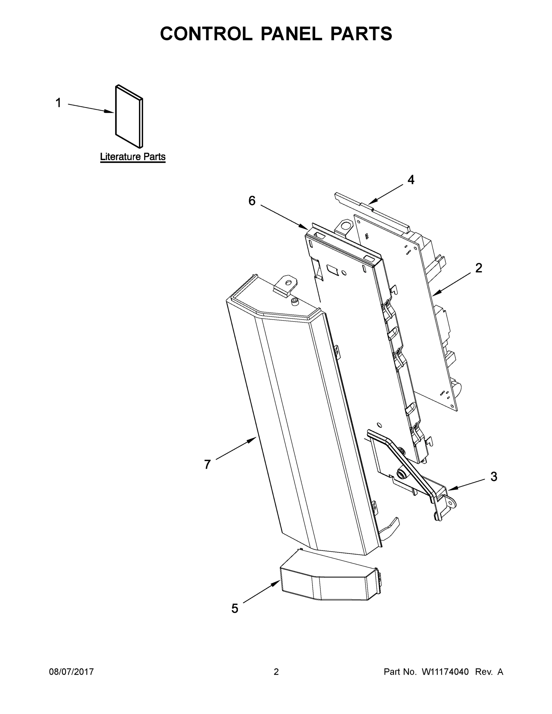 02 - CONTROL PANEL PARTS