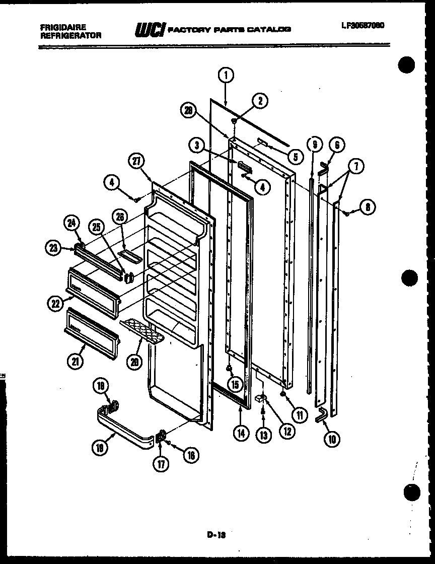 03 - REFRIGERATOR DOOR PARTS