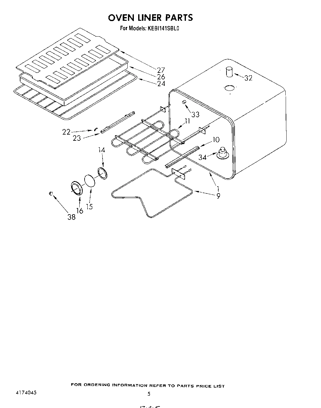 05 - OVEN LINER