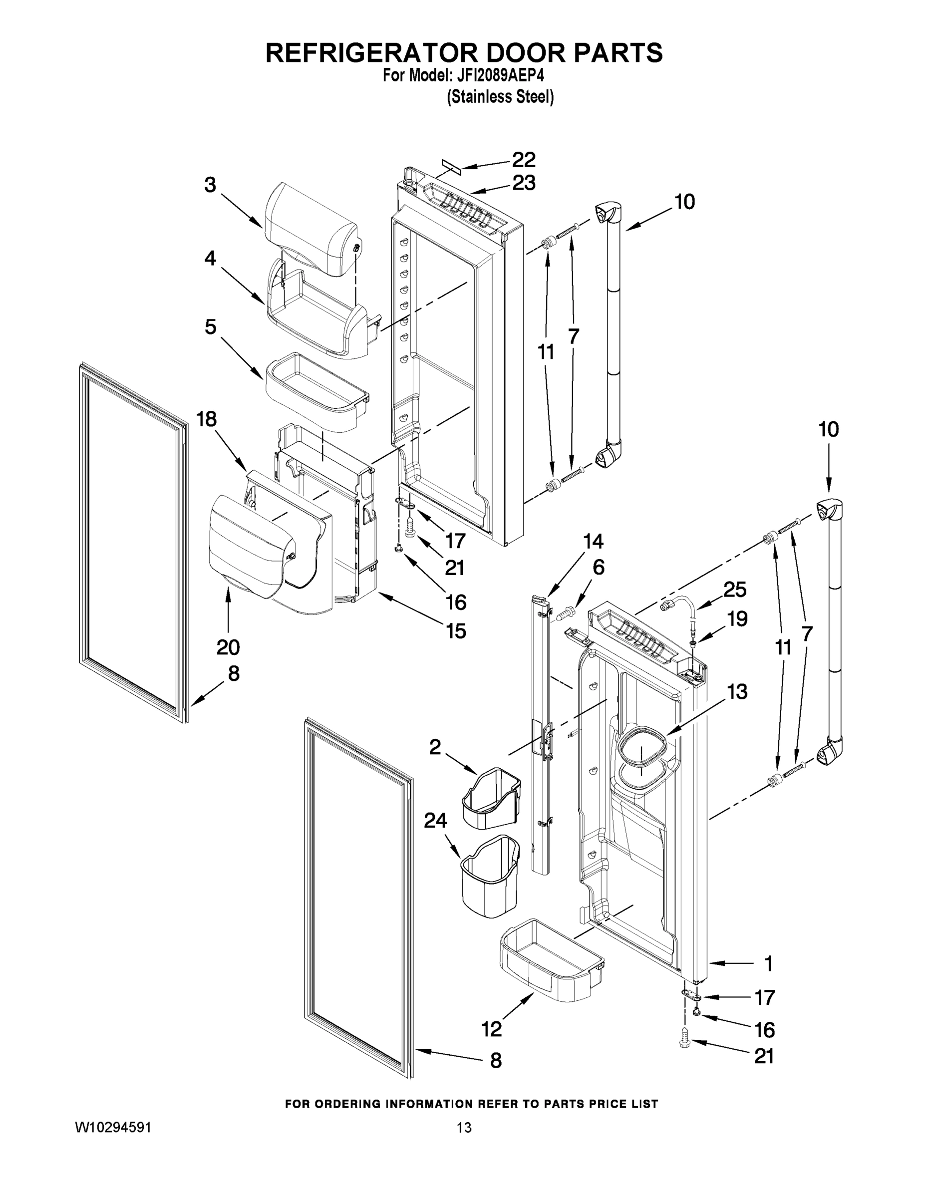 07 - REFRIGERATOR DOOR PARTS