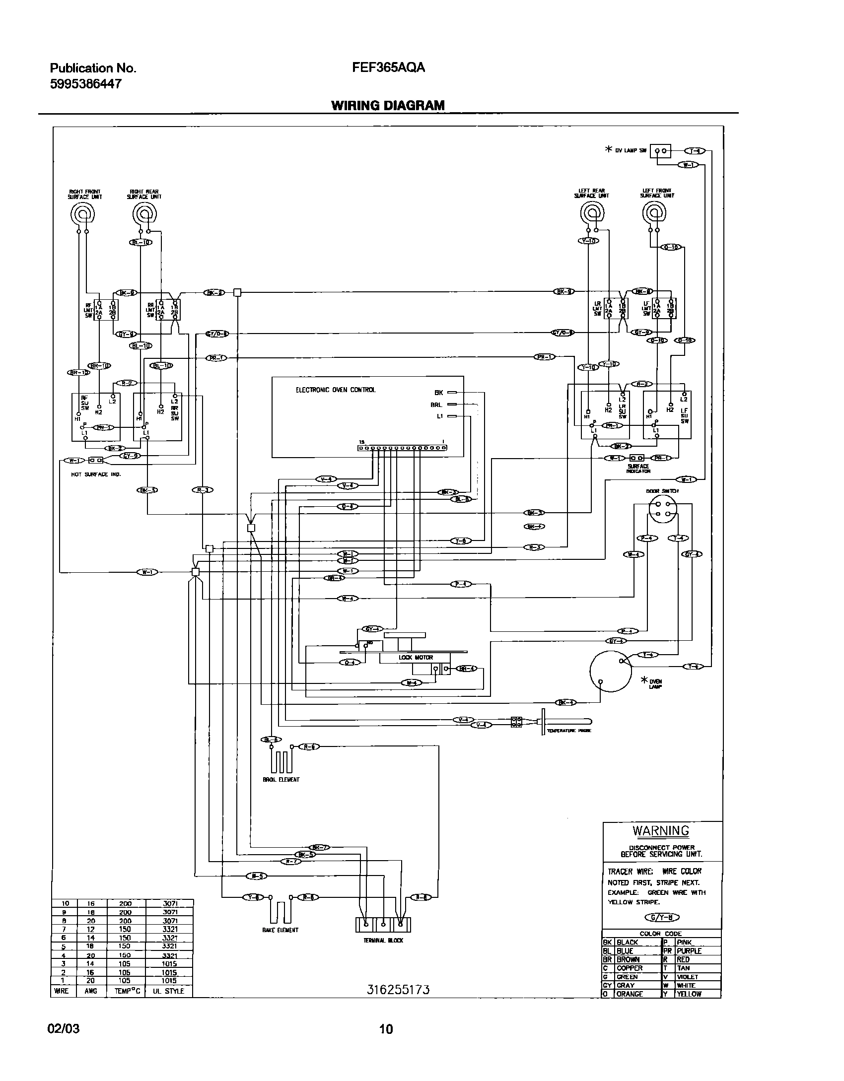 10 - WIRING DIAGRAM
