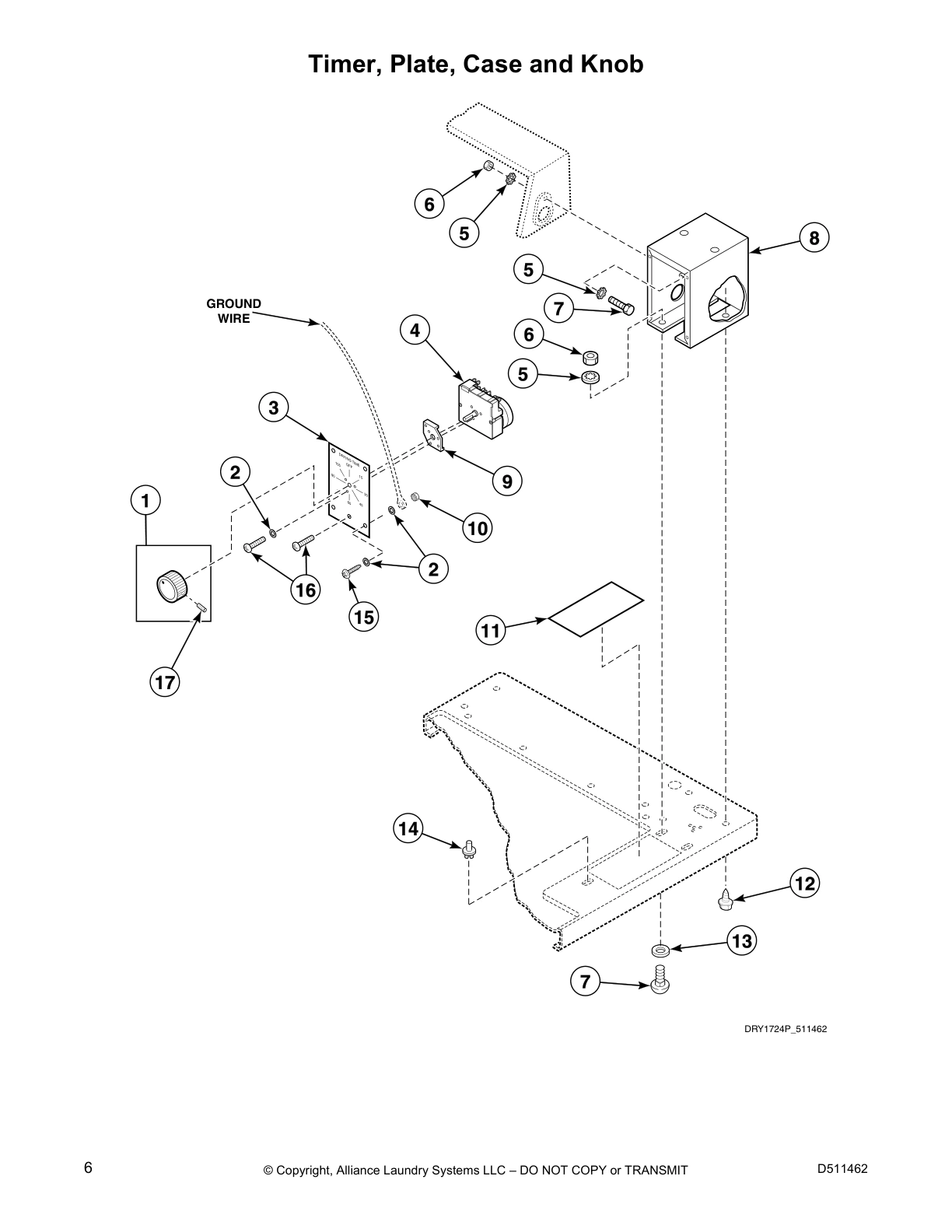 Timer, Plate, Case and Knob