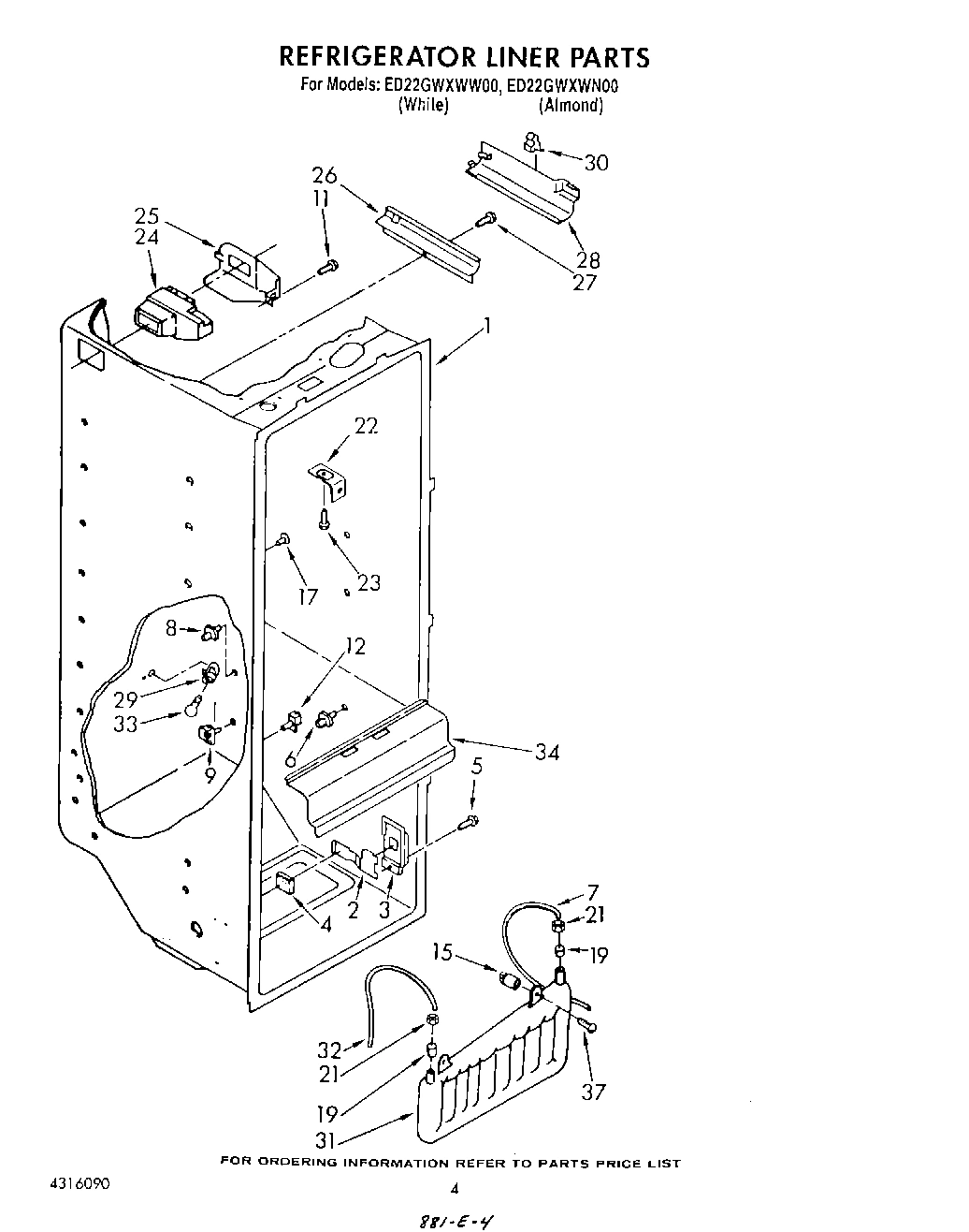03 - REFRIGERATOR LINER