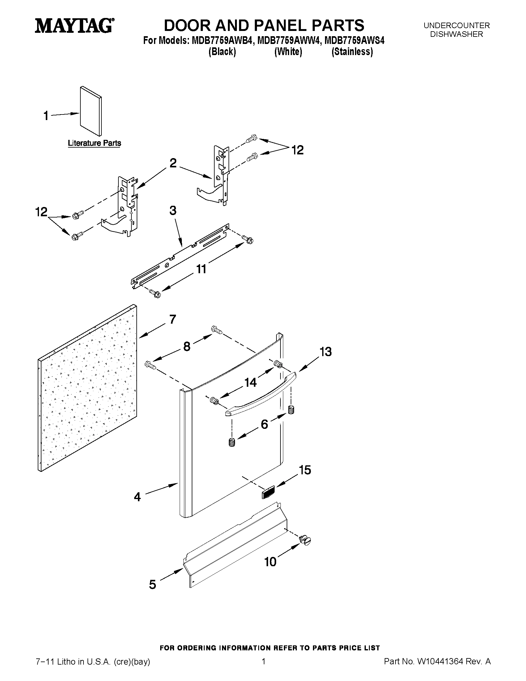 01 - DOOR AND PANEL PARTS