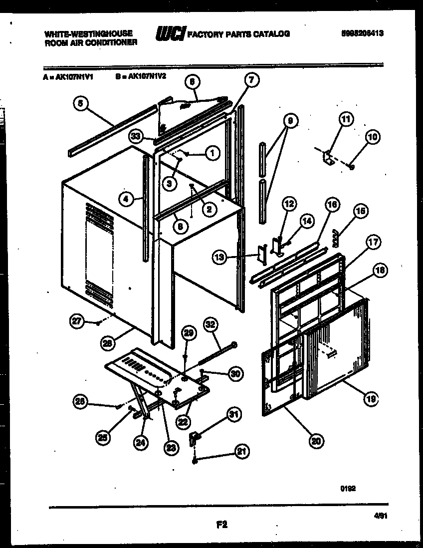 02 - CABINET PARTS