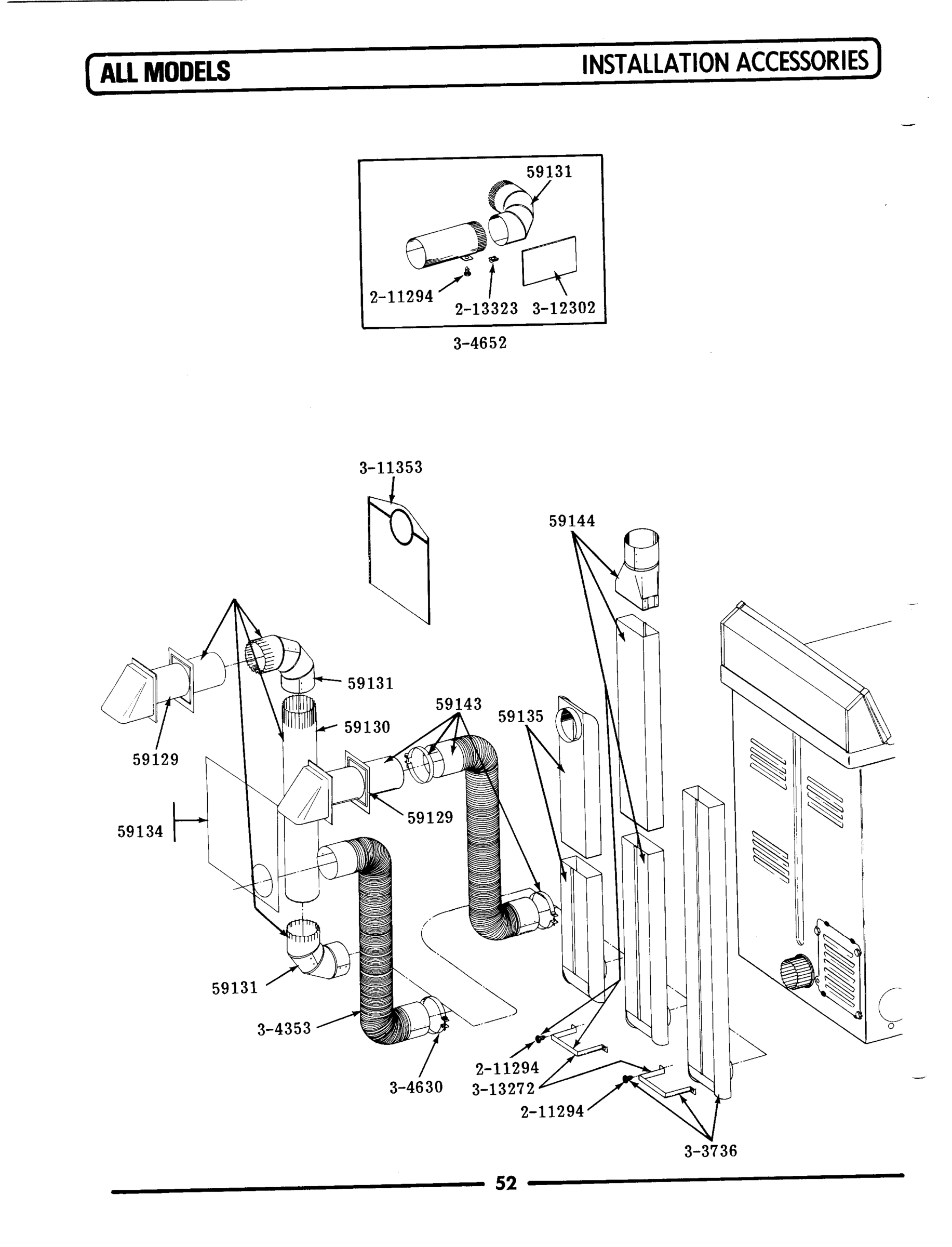 13 - INSTALLATION ACCESSORIES