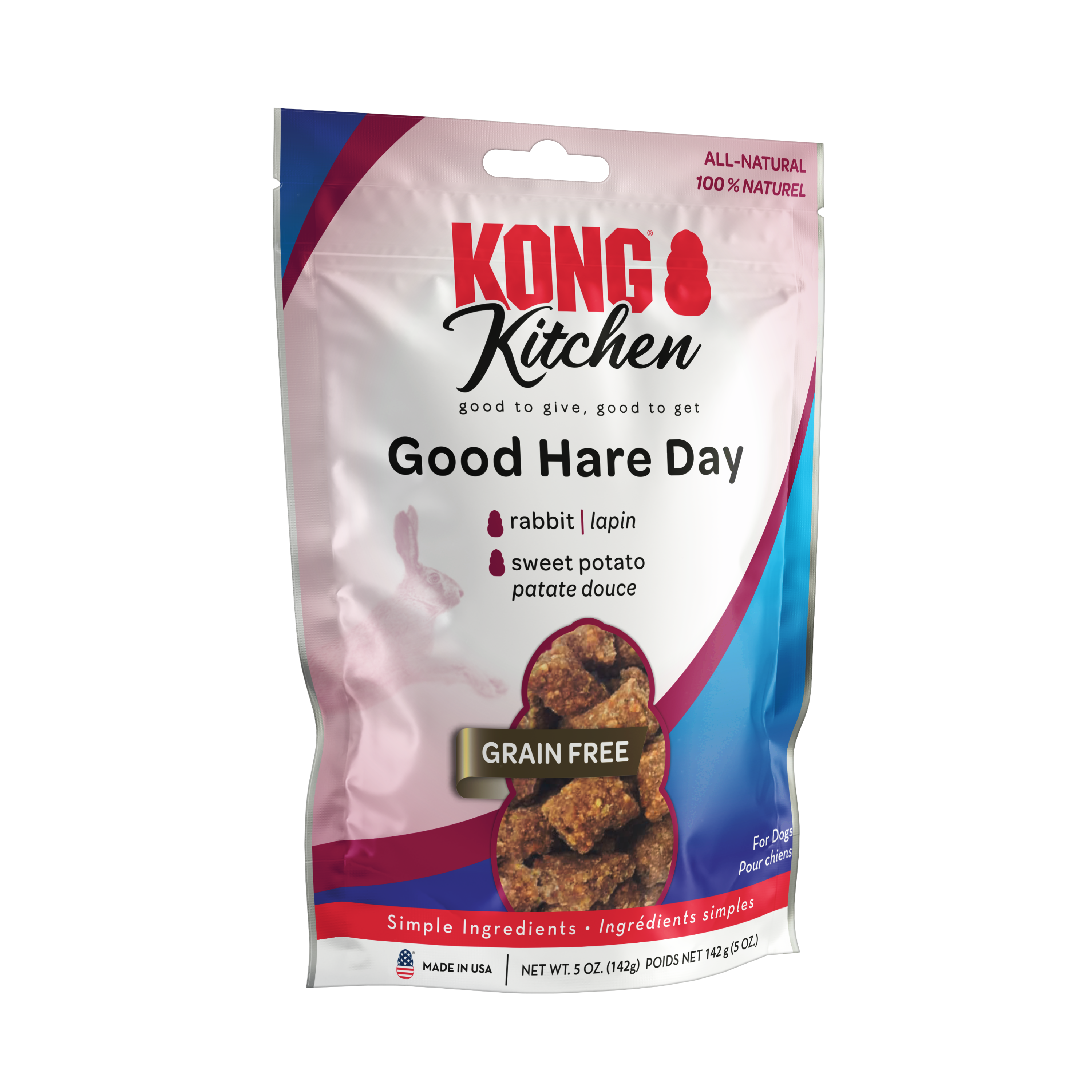 KONG Kitchen Grain Free Good Hare Day onpack product image