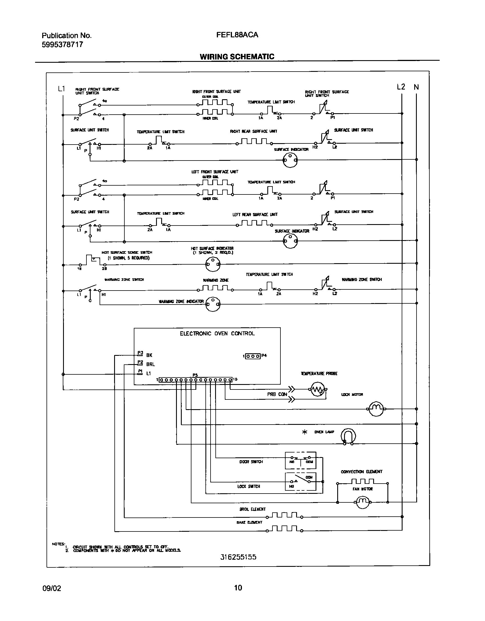 10 - WIRING SCHEMATIC