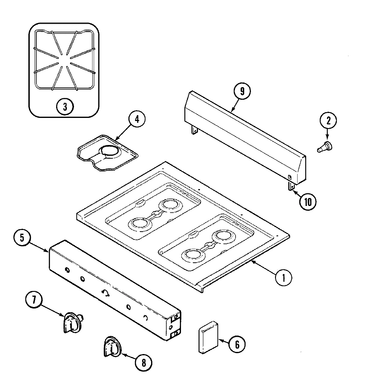 05 - TOP ASSEMBLY (3100SPx,3100SPx-K)