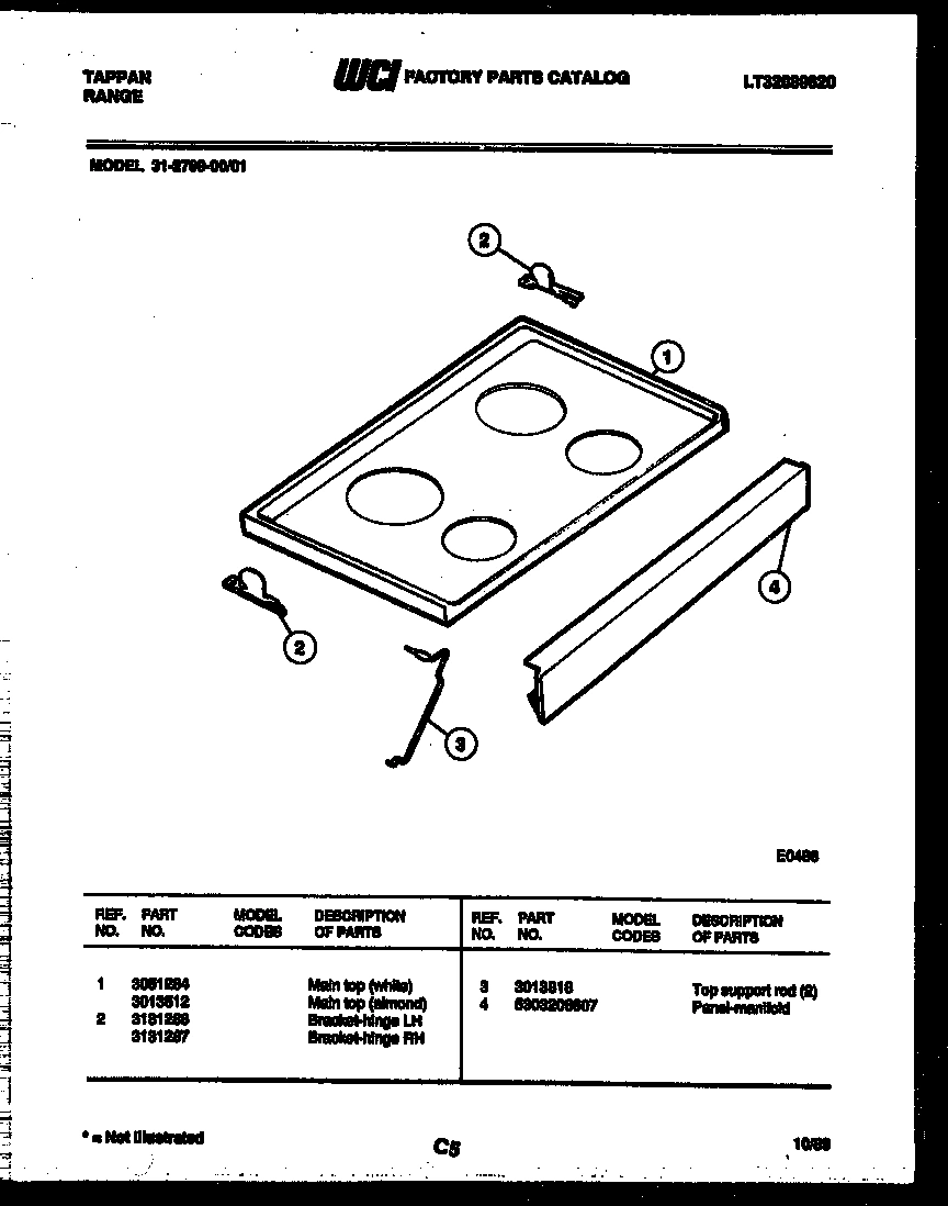 05 - COOKTOP PARTS